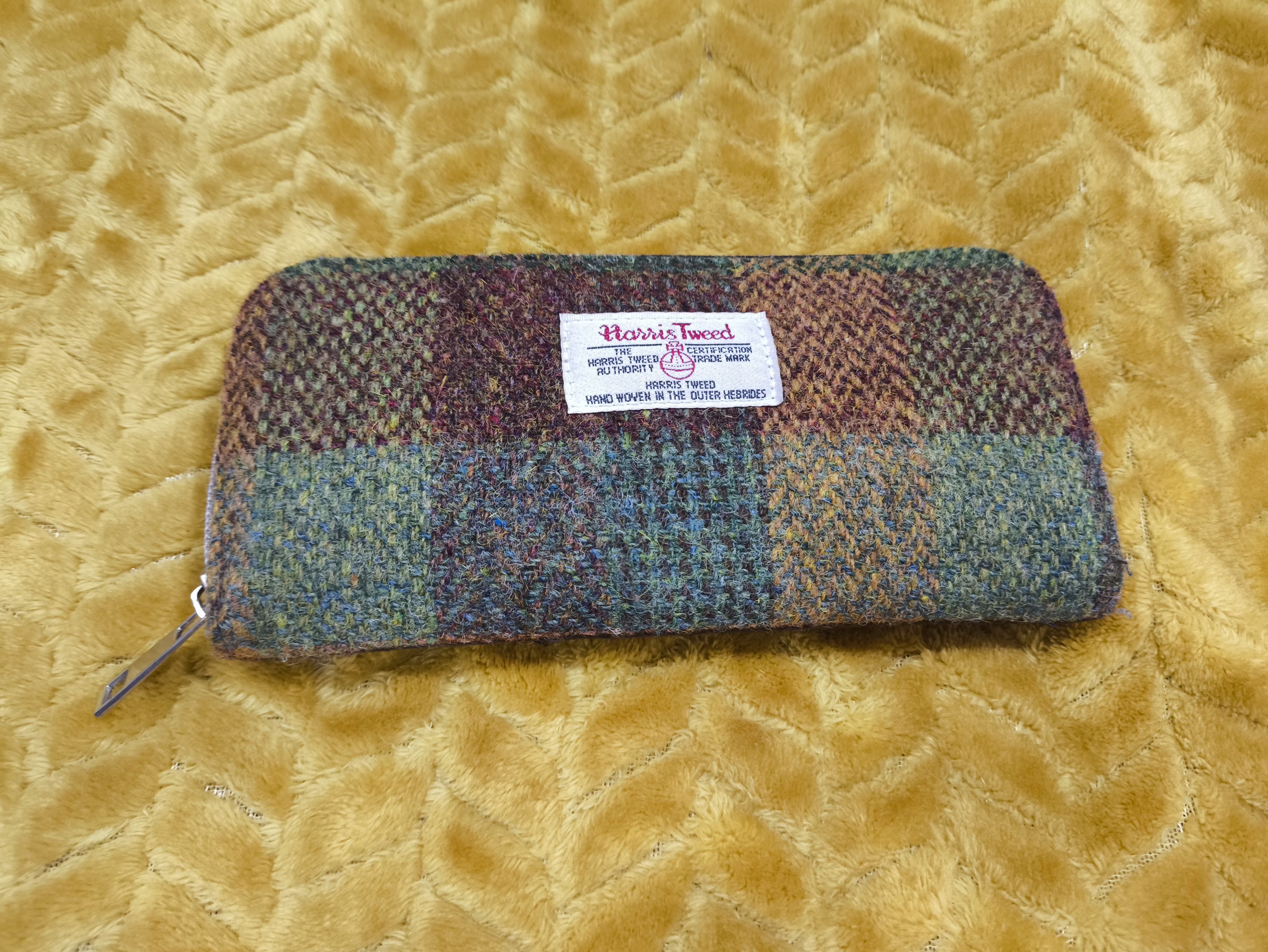 Harris Tweed Harris Tweet wool long wallet unisex Size ONE SIZE - 1 Thumbnail