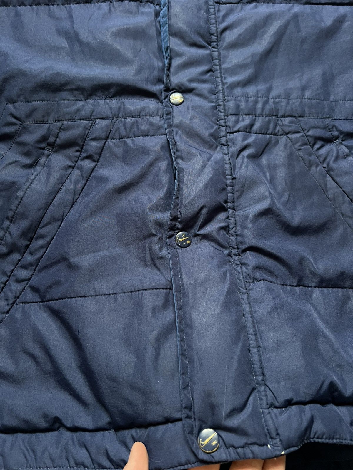 Nike Very Rare Vintage Down Jacket From Nike Big Logo Size M Y2K Size US M / EU 48-50 / 2 - 13 Thumbnail