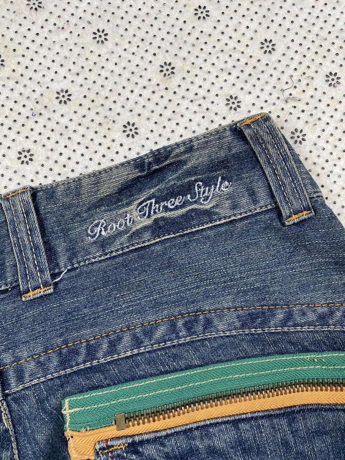 Hysteric Glamour × PPFM × Roots Extremely Patina Look Denim ByRoot Three Style Size US 32 / EU 48 - 5 Thumbnail