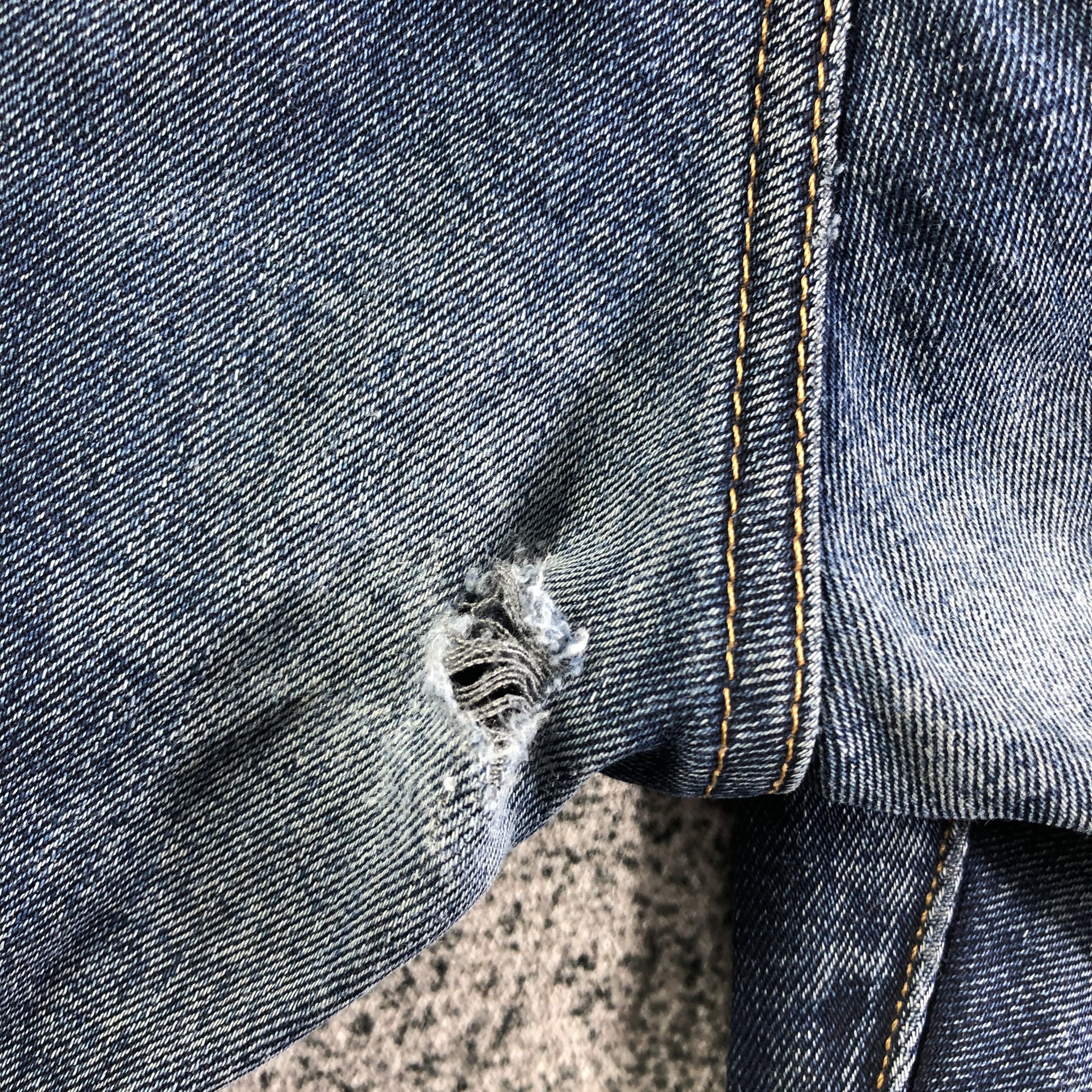 Levi's Levis 502 Jeans Distresed Denim KJ2201 Size US 33 - 8 Thumbnail