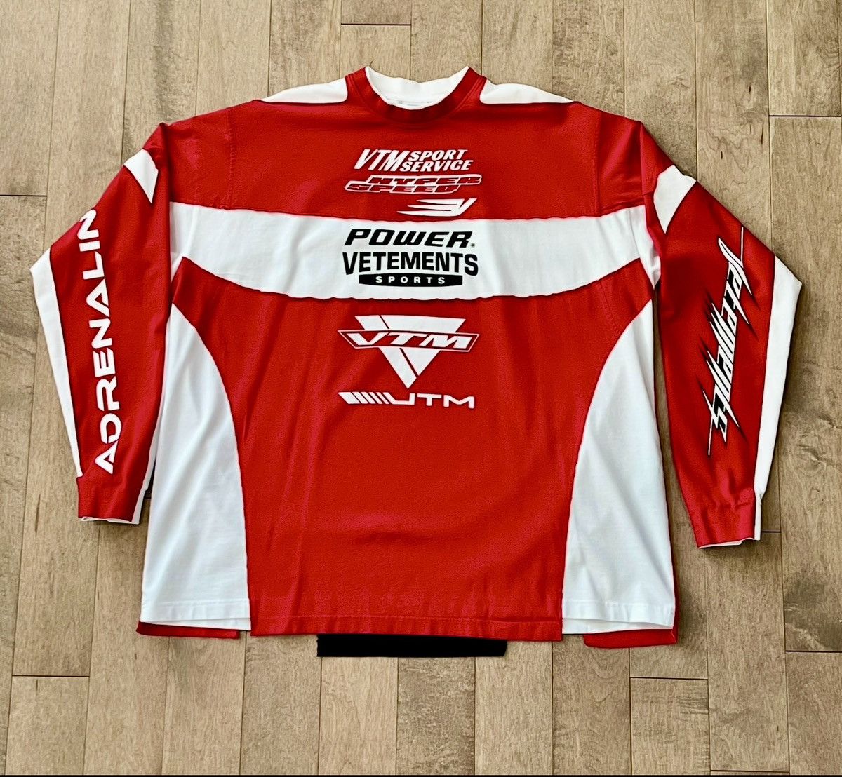 Vetements New Limited Edition Layered Stitched Overlay Long Sleeved T Size US M / EU 48-50 / 2 - 8 Thumbnail