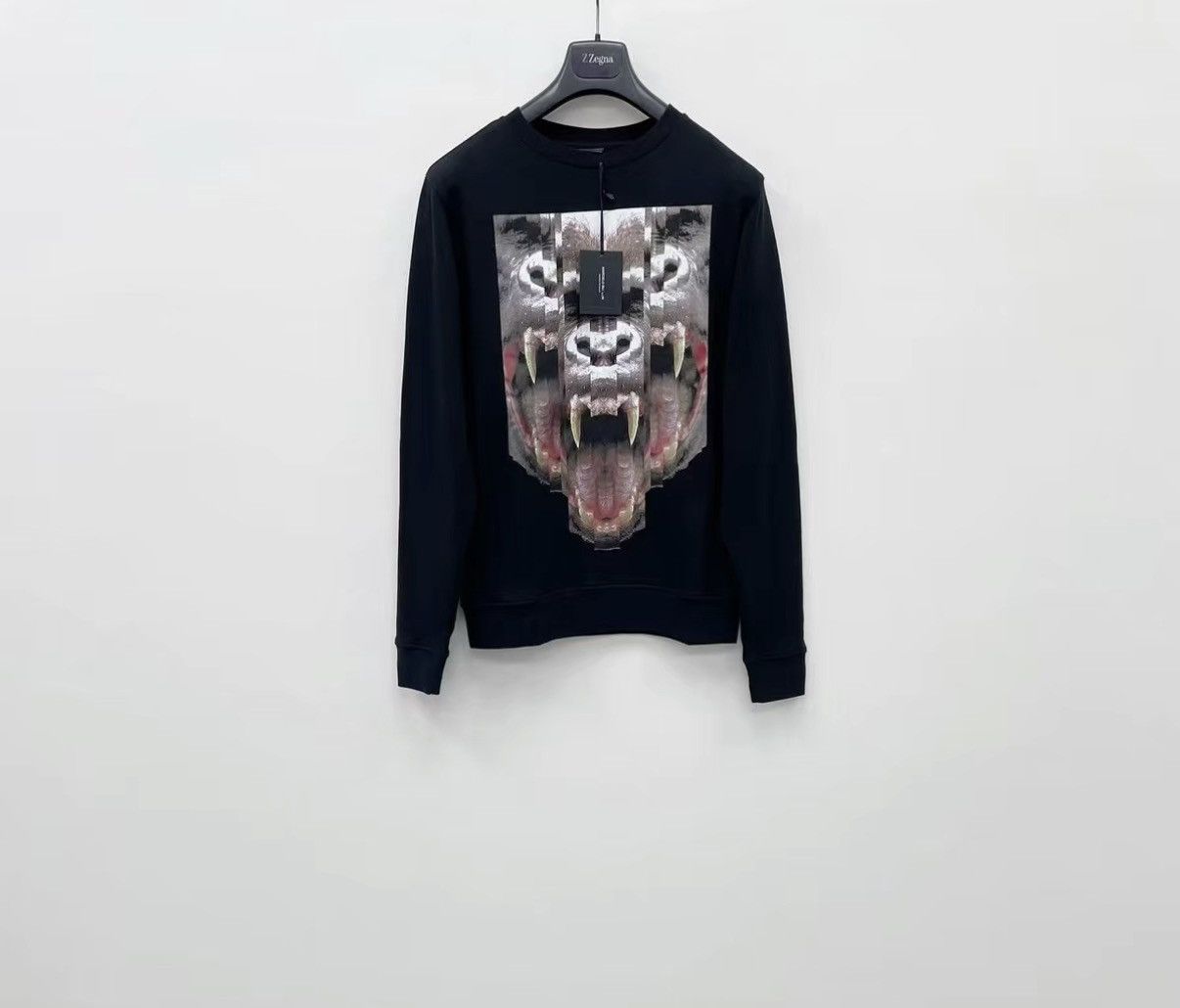 Marcelo Burlon Marcelo Burlon 100% Brushed Cotton Sweatshirt J30 Size US M / EU 48-50 / 2 - 1 Thumbnail