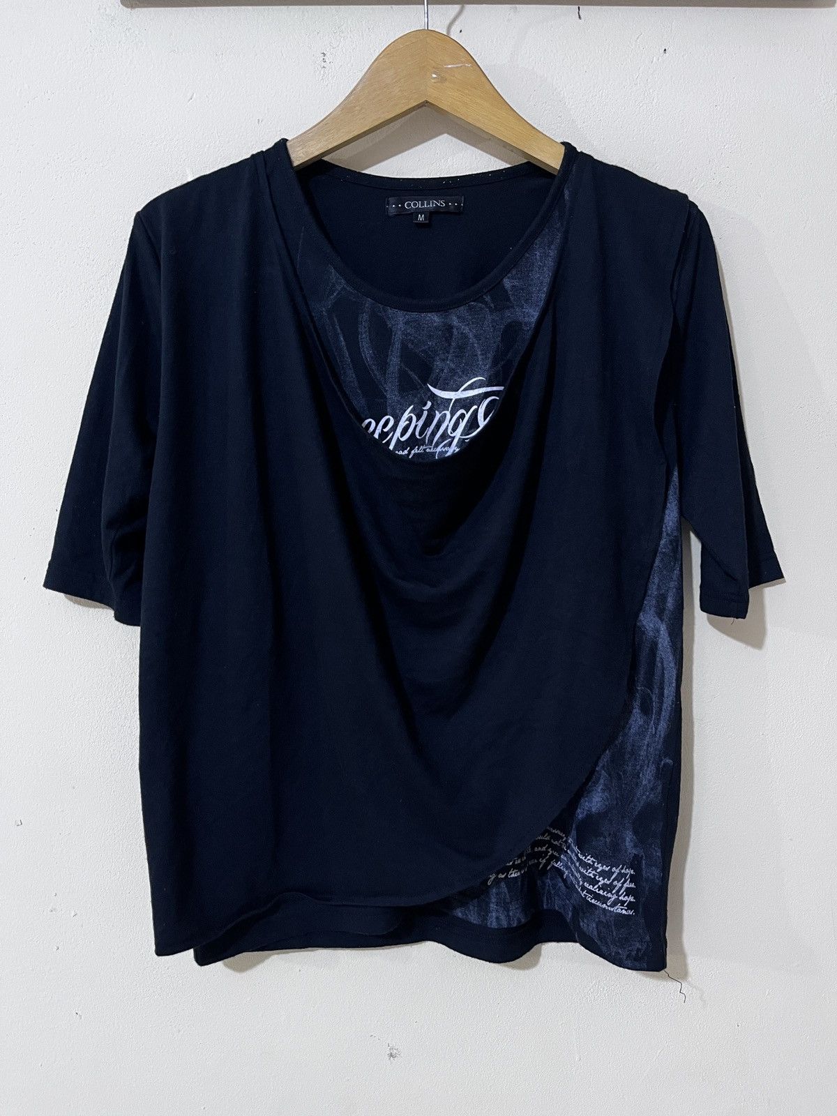 Japanese Brand Collins Double layer Asyemmetric Smoke death Size US M / EU 48-50 / 2 - 1 Thumbnail