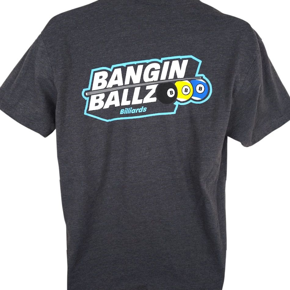 Vintage Bangin Ballz Billiards T Shirt Mens Size Large Gray Las Vegas Pool Shirts Travel Souvenir Size US L / EU 52-54 / 3 - 4 Thumbnail