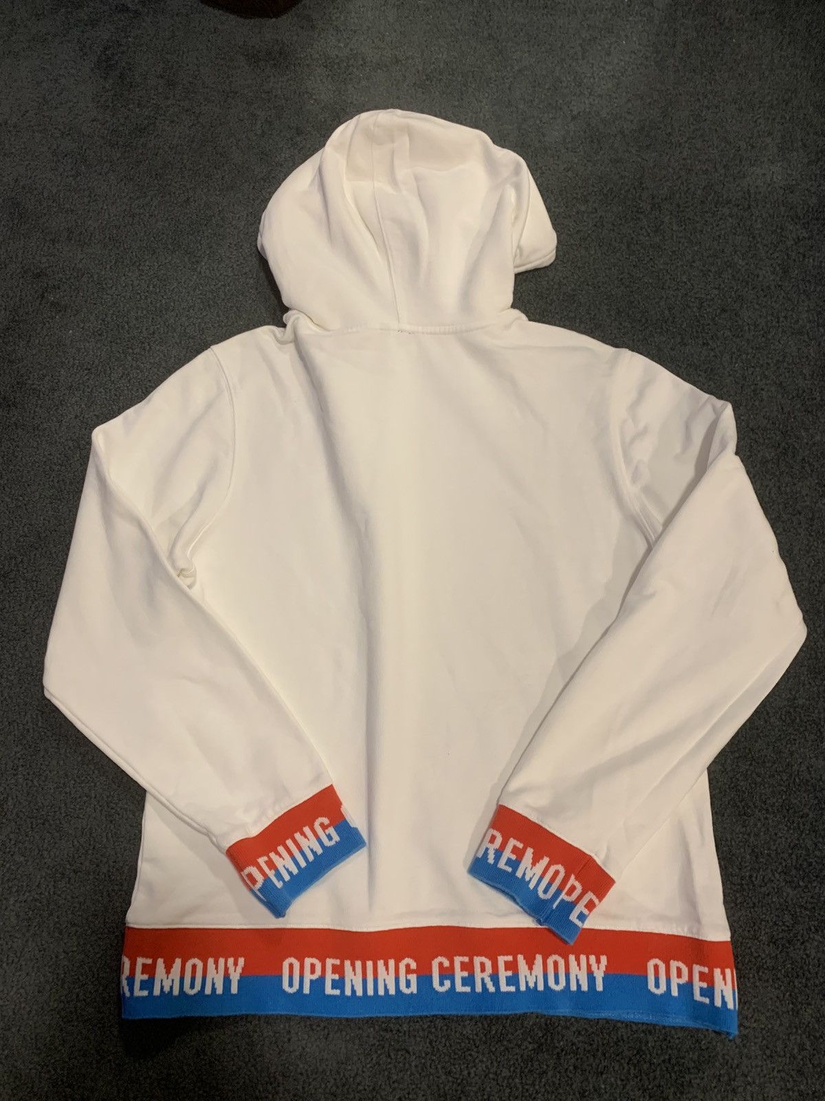 Designer × Opening Ceremony OPENING CEREMONY ELASTIC LOGO HOODIE Size S / US 4 / IT 40 - 2 Thumbnail