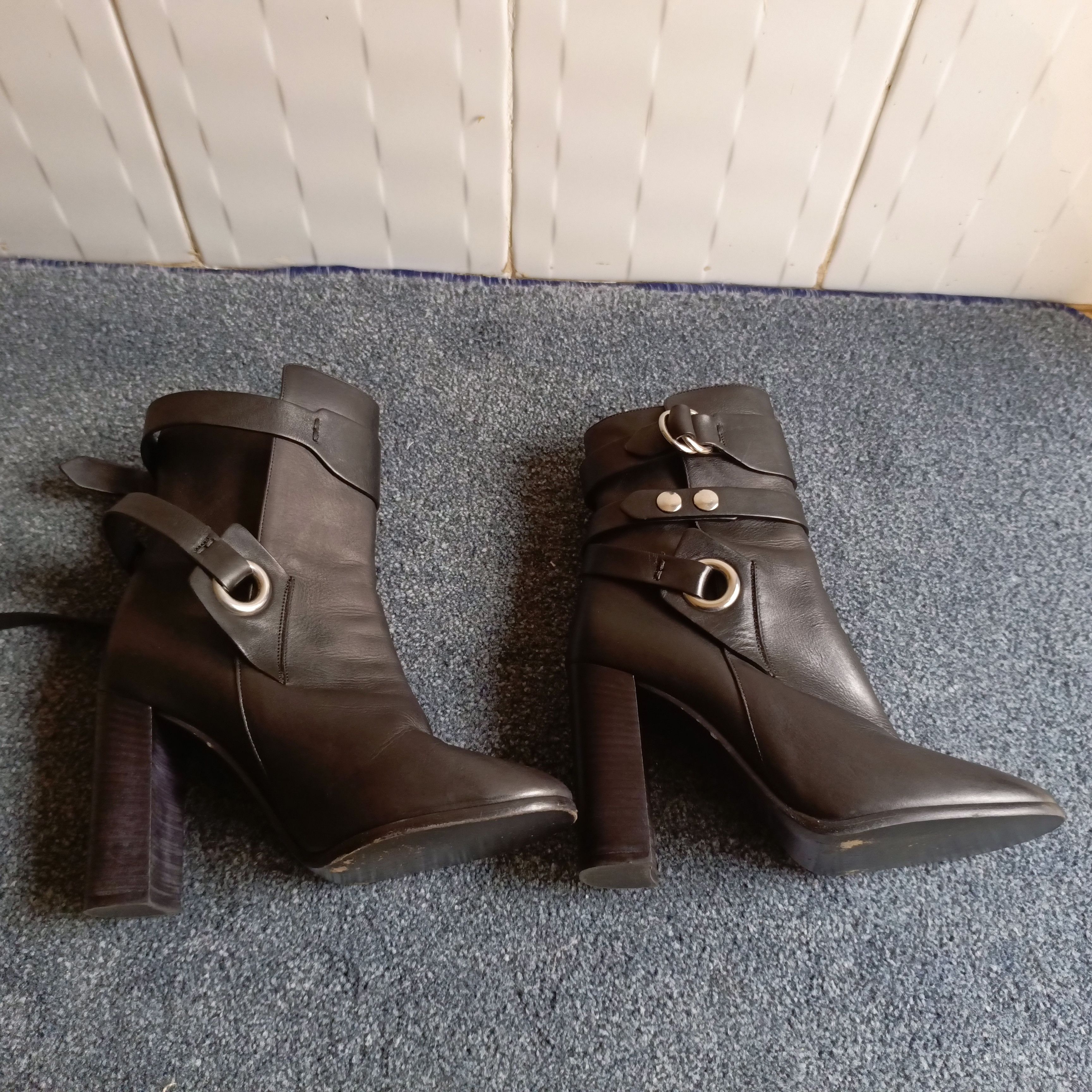 Isabel Marant Isabel Marant Black Women's Ankle Boots EU Size 38 / US 8 Size US 8 / IT 38 - 12 Thumbnail