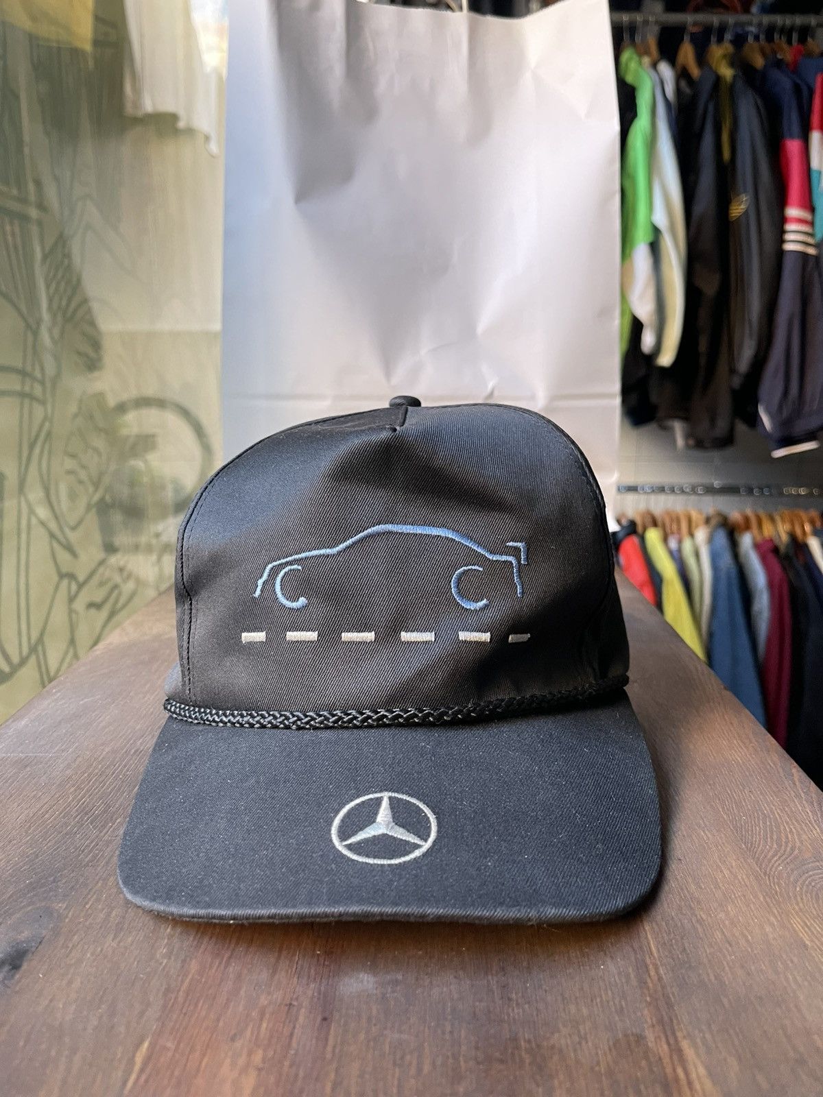 Mercedes-Benz × Vintage Vintage Mercedes Benz Hat Size ONE SIZE - 1 Thumbnail