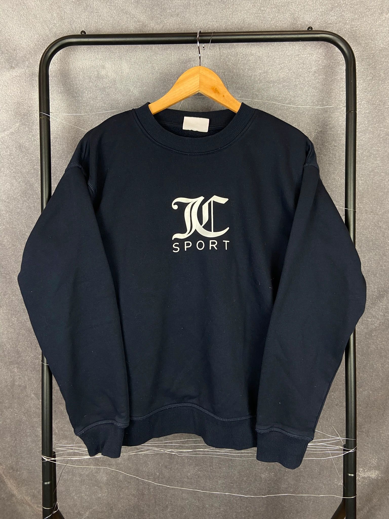 Juicy Couture Crewneck Juicy Couture Sport navy blue JC logo minimal Size M / US 6-8 / IT 42-44 - 1 Thumbnail