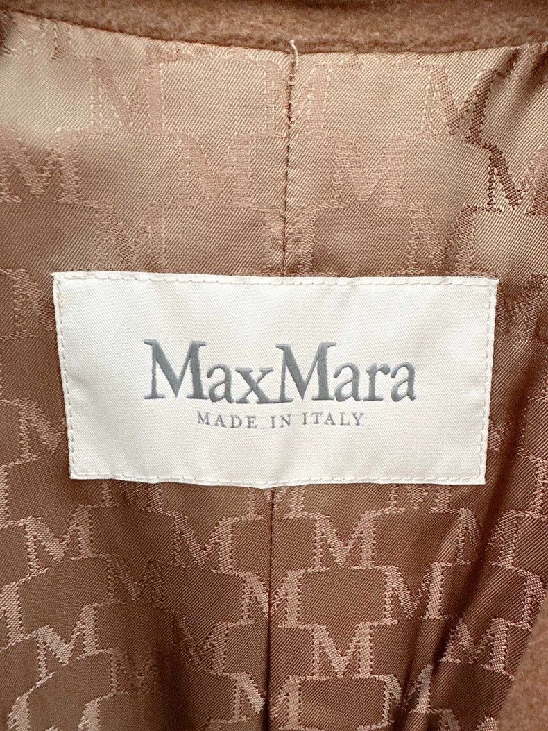 Max Mara Max Mara 101801 Tobacco wool coat Size XS / US 0-2 / IT 36-38 - 3 Thumbnail
