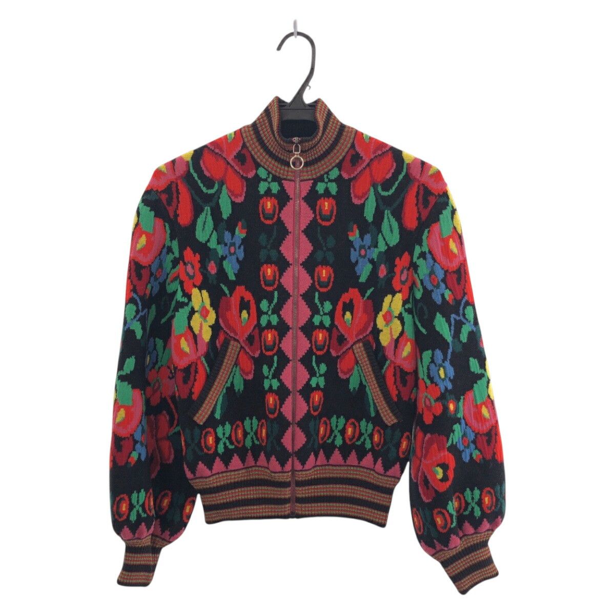 Gucci Gucci Gucci Wool/Rayon Floral Jacket 490210 X9F80 Others Outerwear 490210 X9F80 Size ONE SIZE - 1 Thumbnail