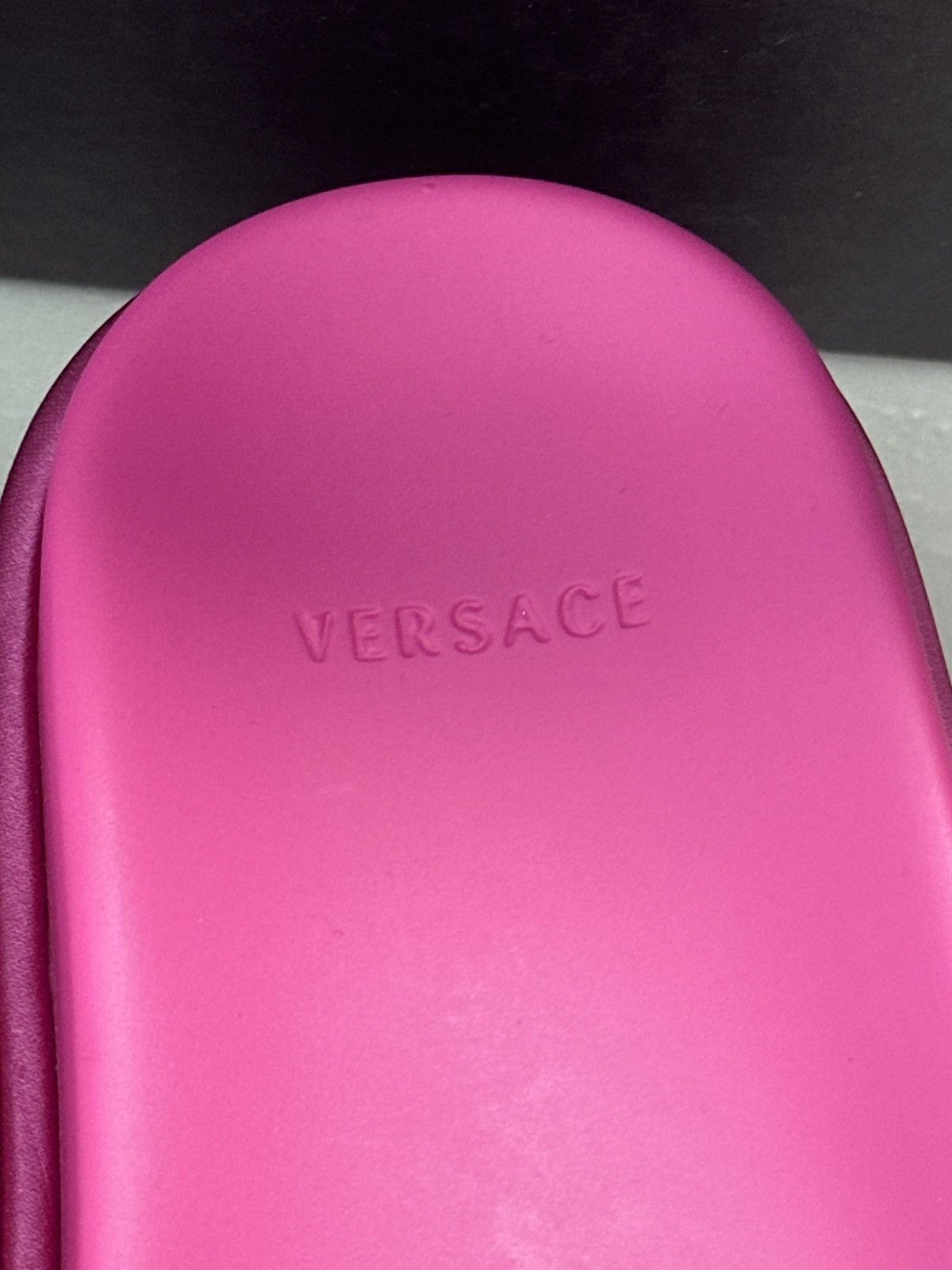 Versace Versace - Medusa Biggie satin platform sandals Size US 6 / IT 36 - 10 Thumbnail