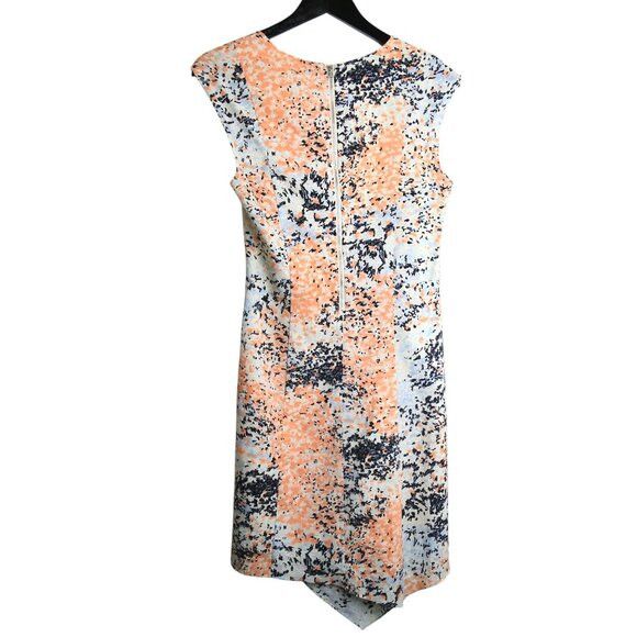 Helmut Lang Helmut Lang Abstract Print Flutter Front Multicolor Dress Size XS / US 0-2 / IT 36-38 - 5 Thumbnail