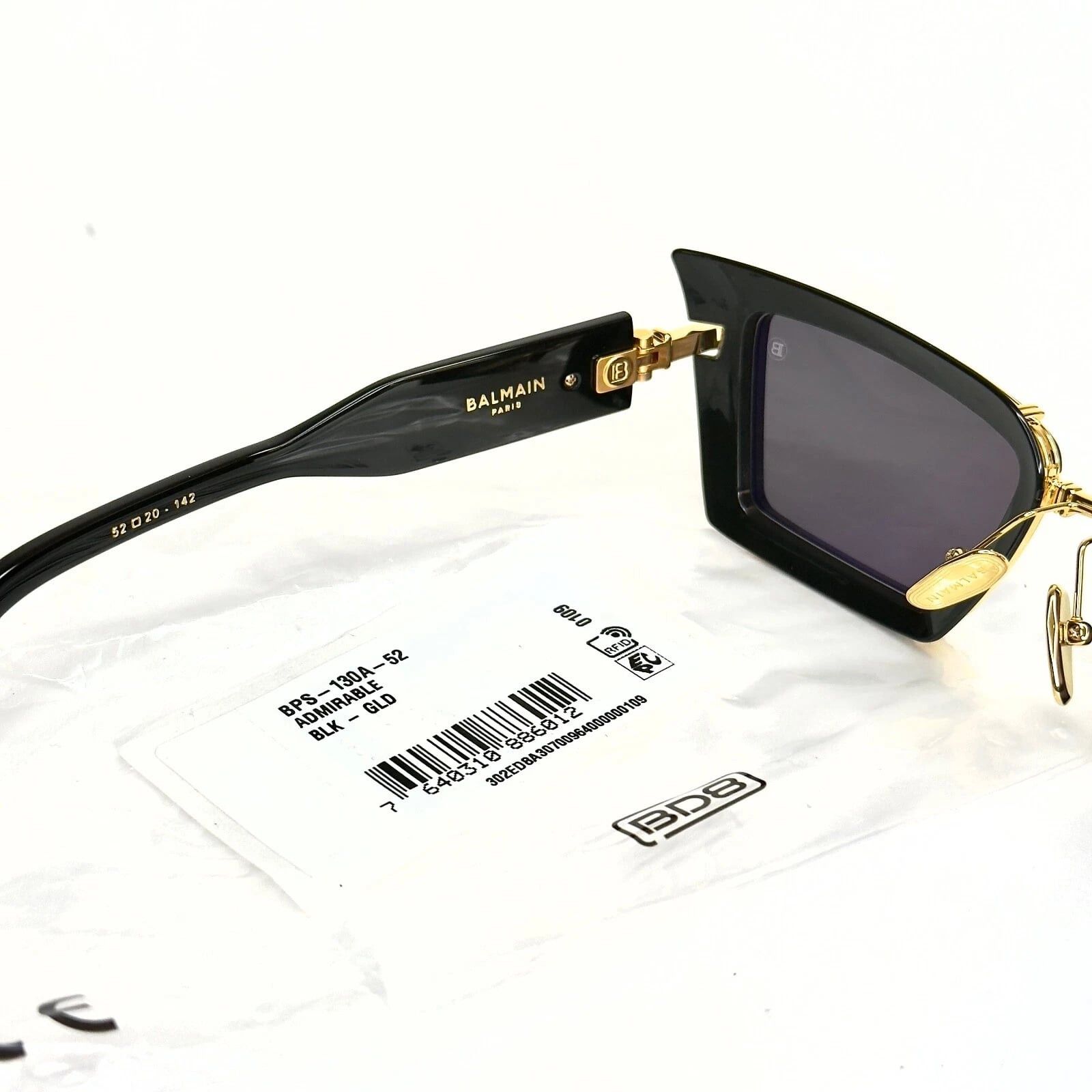 Balmain BALMAIN ADMIRABLE BY AKONI BPS130 Gold BPS 130A Sunglasses Size ONE SIZE - 10 Thumbnail