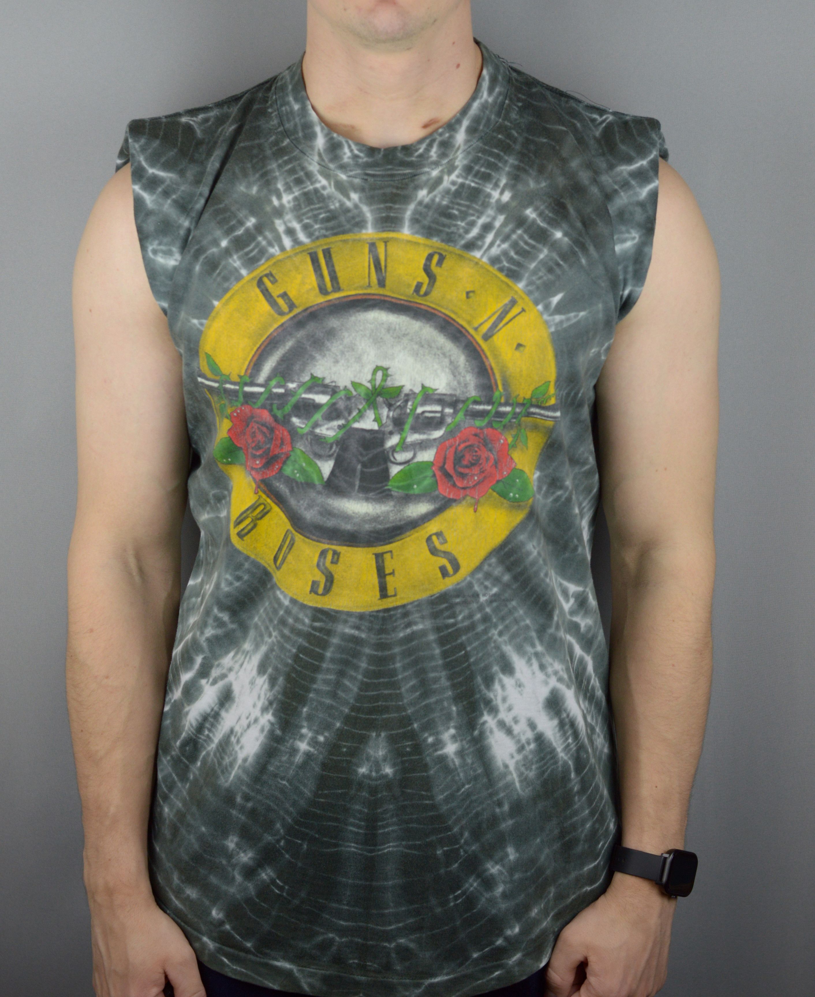 Guns N' Roses × Vintage Vintage Guns n Roses 1988 tie dye t shirt Size US XL / EU 56 / 4 - 1 Thumbnail