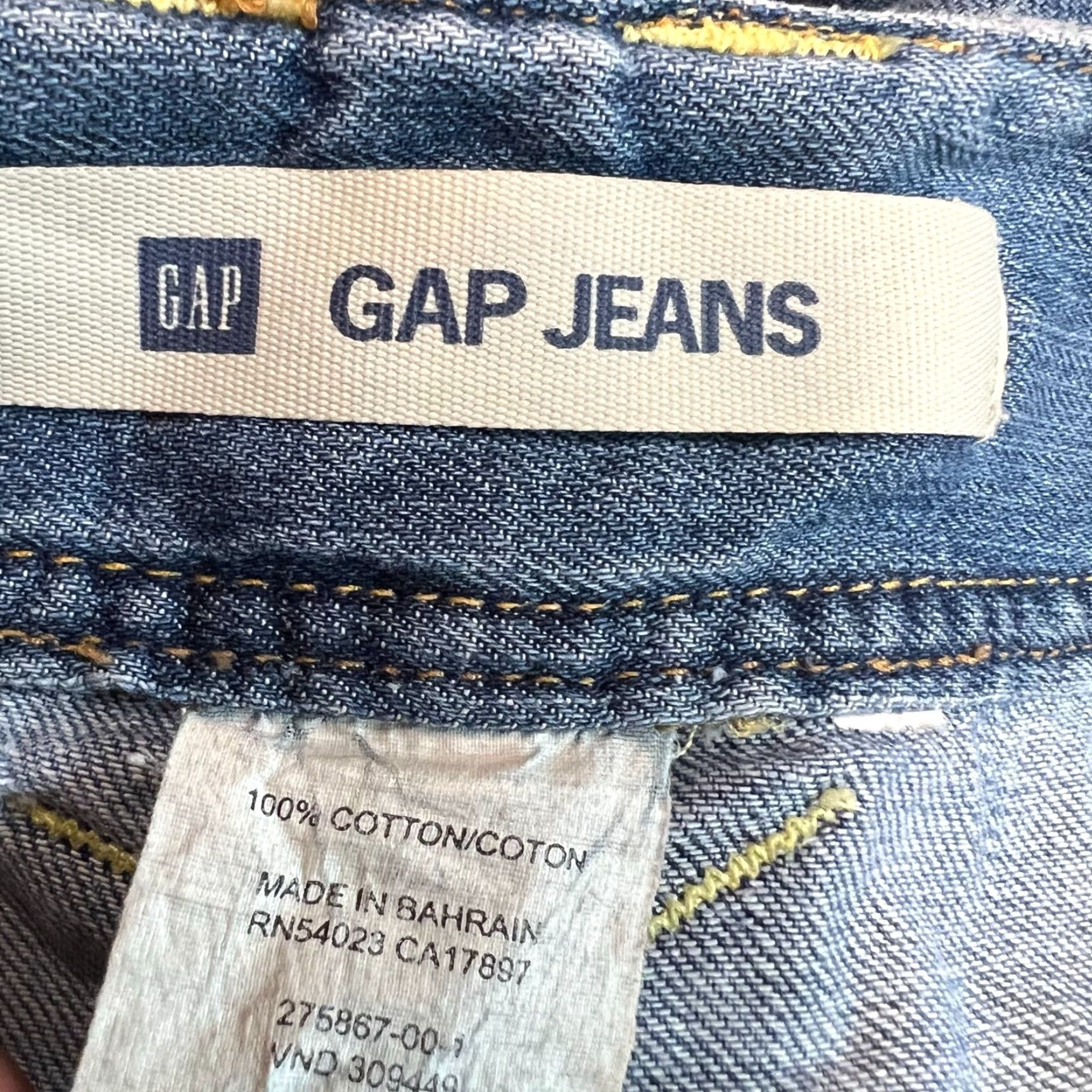 Gap VINTAGE Gap Denim Mini Skirt Women 12 Pockets Zipper Short Blue Jean 90s Casual Size 34" / US 12 / IT 48 - 6 Thumbnail