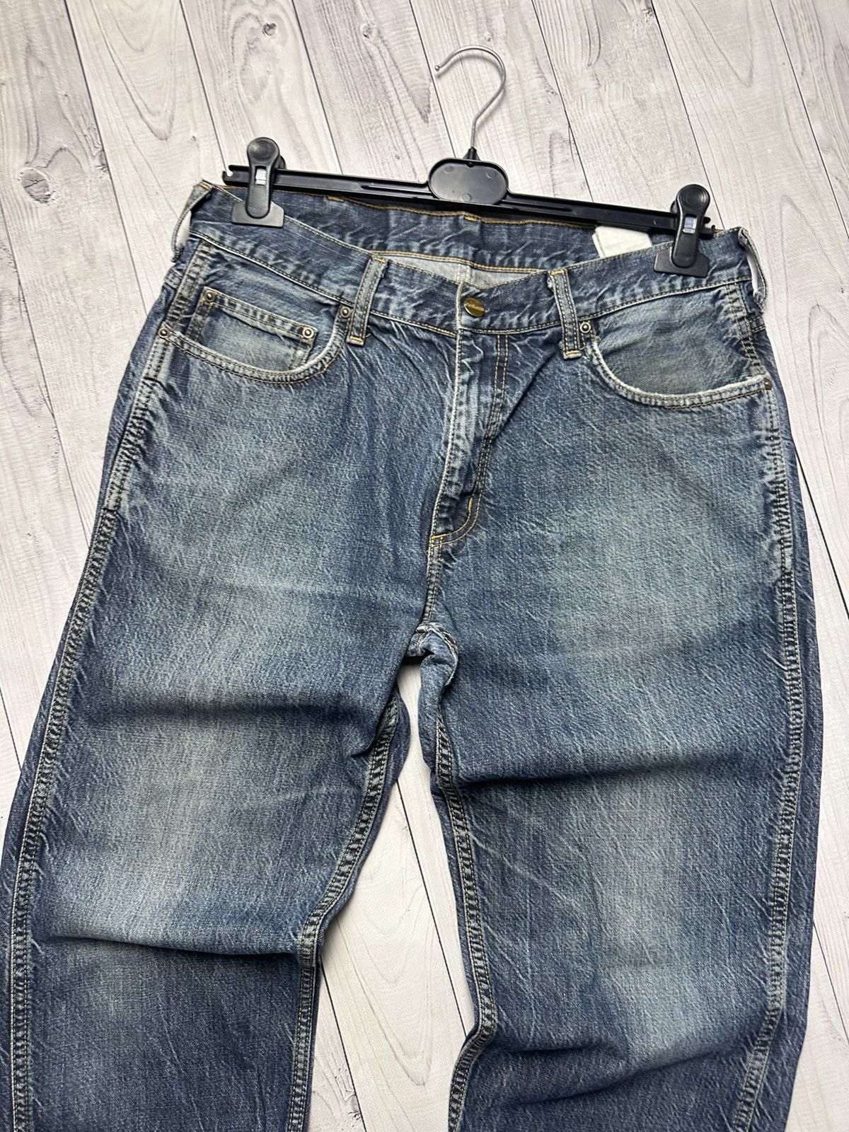 Carhartt × Carhartt Wip × Vintage Vintage Carhartt Wip denim distressed pants size W31 Size US 31 - 10 Thumbnail