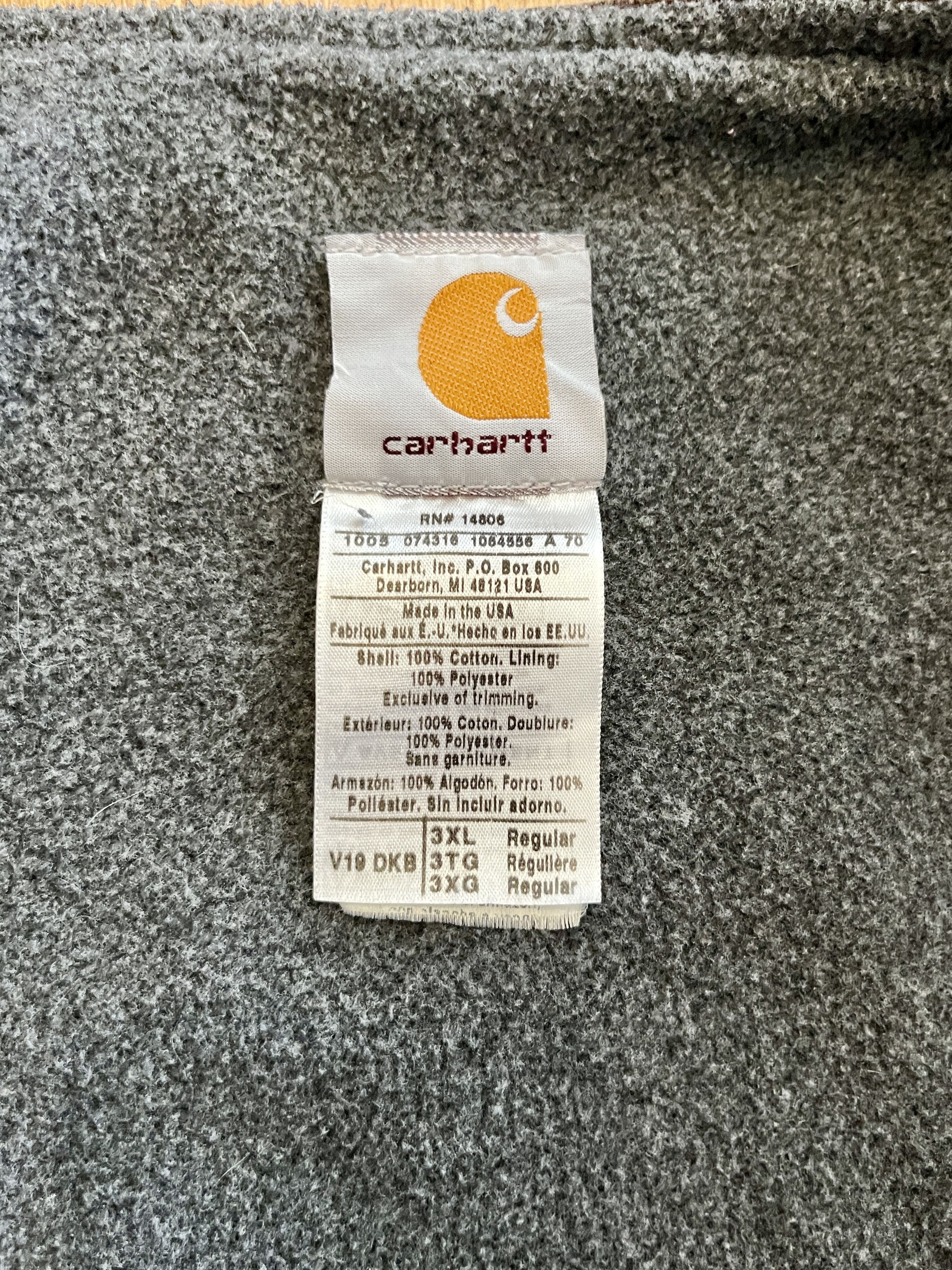 Carhartt Vintage Carhartt USA Made V19 Brown Sandstone Vest 3XL Size US XXL / EU 58 / 5 - 6 Thumbnail