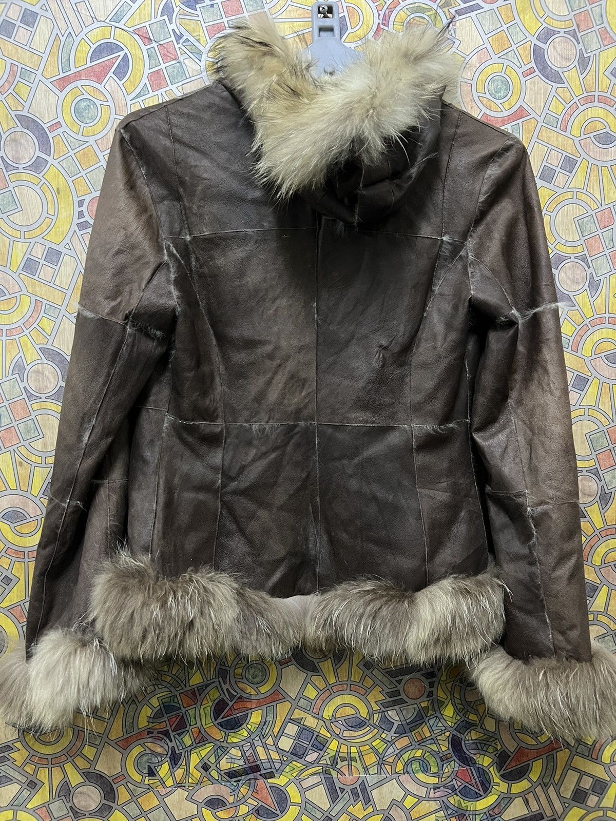 Japanese Brand × Leather Pellessimo Coats, Outerwear Leather Rabbit Size M / US 6-8 / IT 42-44 - 10 Thumbnail
