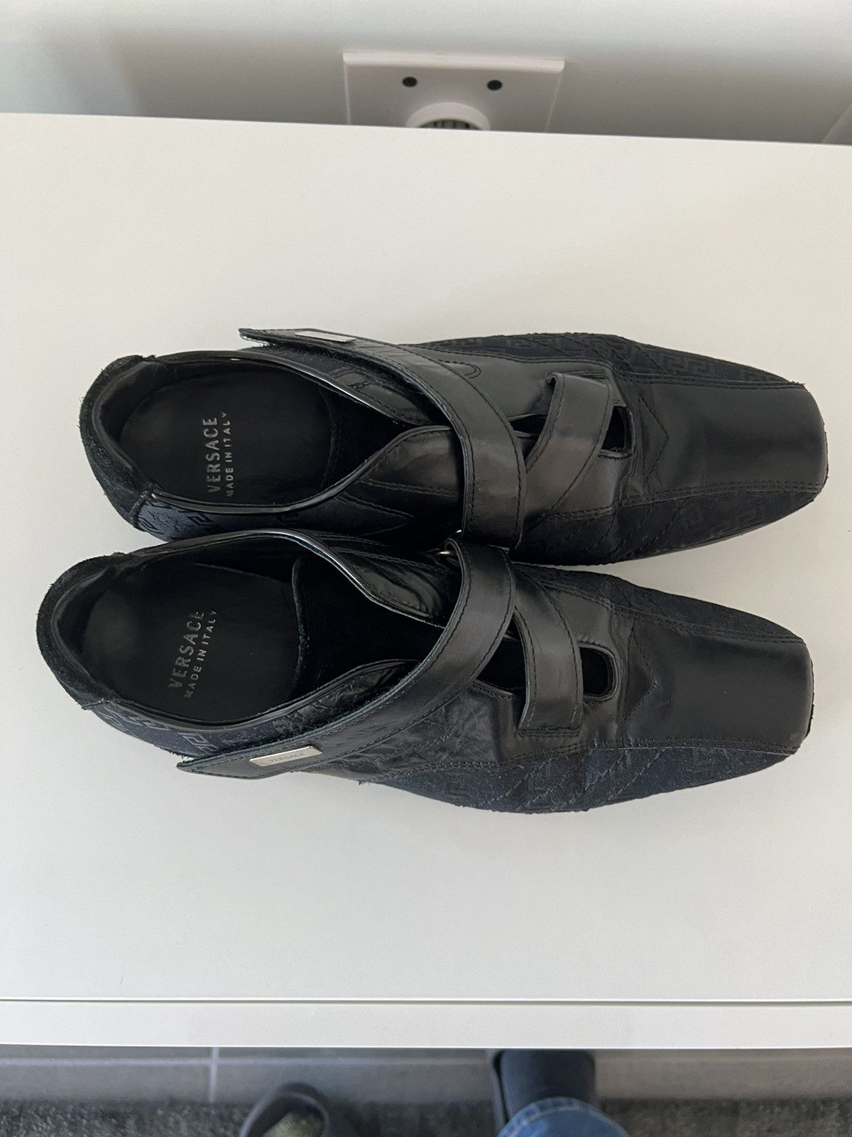 Versace Gianni Versace 2006 Runway Collection / Men’s Leather Shoes Size US 8.5 / EU 41-42 - 5 Thumbnail