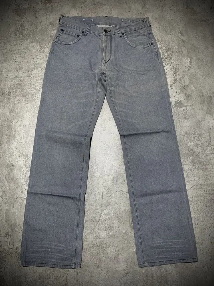291295=Homme 291295 Homme leather cowhide park baggy jeans Size US 33 - 1 Thumbnail