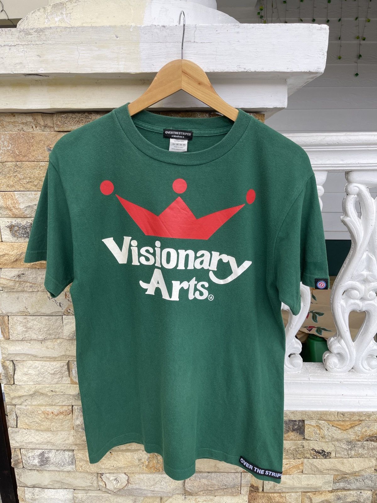 OVER THE STRiPES × Vintage Last Drop🔥Rare🔥Vintage Overthestripes Visonary Arts T-Shirt Size US M / EU 48-50 / 2 - 1 Thumbnail