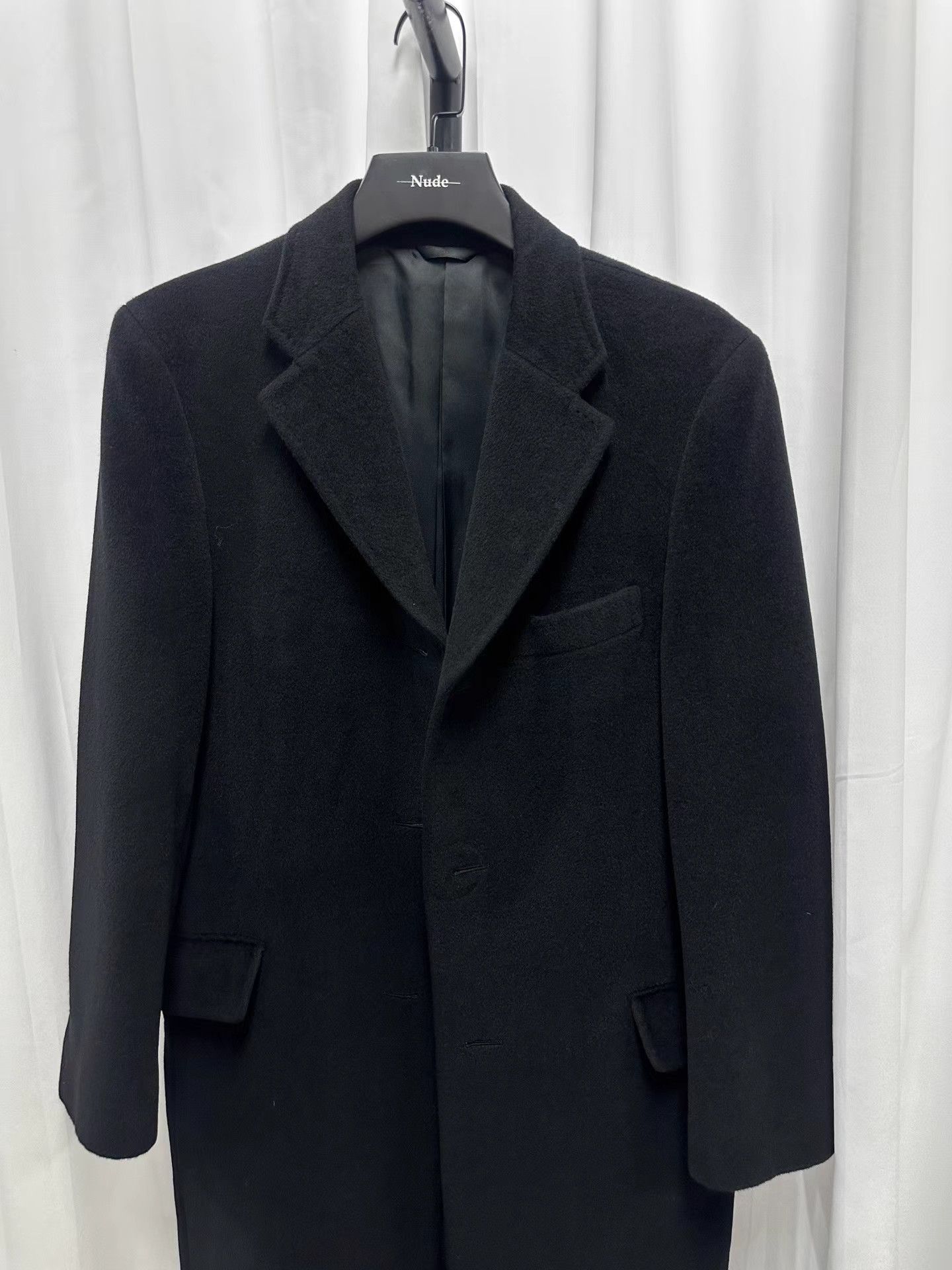 Yohji Yamamoto A.A.R Yohji Yamamoto Mohair Wool Blend Coat K20 Size US M / EU 48-50 / 2 - 3 Thumbnail