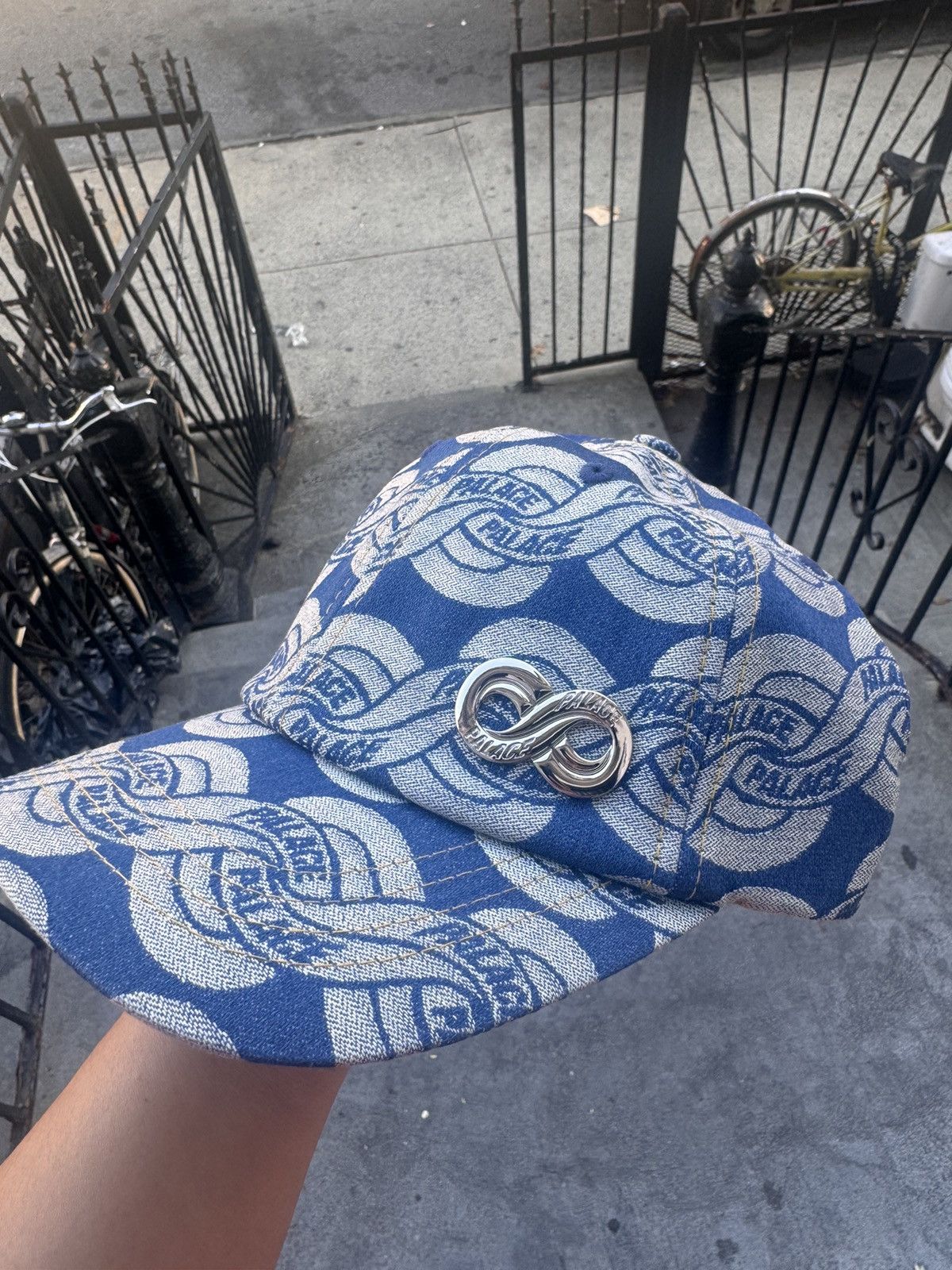 Palace Palace Infinity Denim 6-Panel Stonewashed Size ONE SIZE - 2 Thumbnail