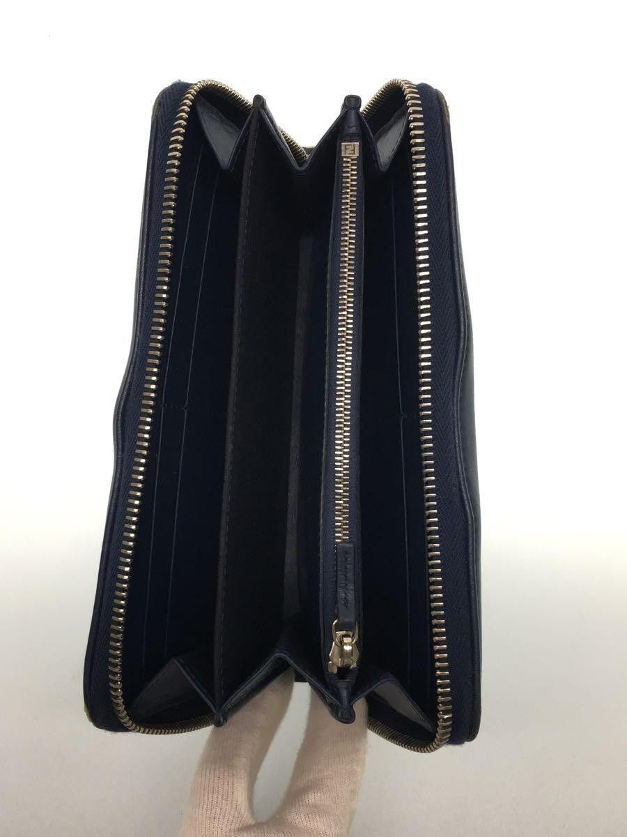Fendi Fendi Leather Long Wallet Navy Size ONE SIZE - 4 Thumbnail