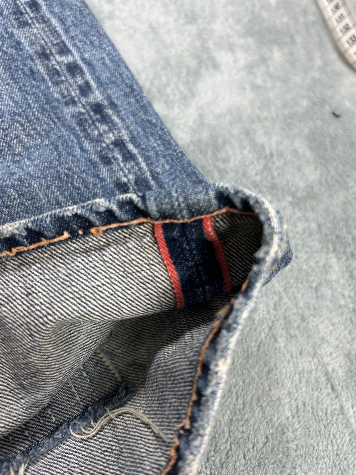 Kapital Kapital Boro Distressed Patchwork Denim Jeans Size US 30 / EU 46 - 22 Thumbnail
