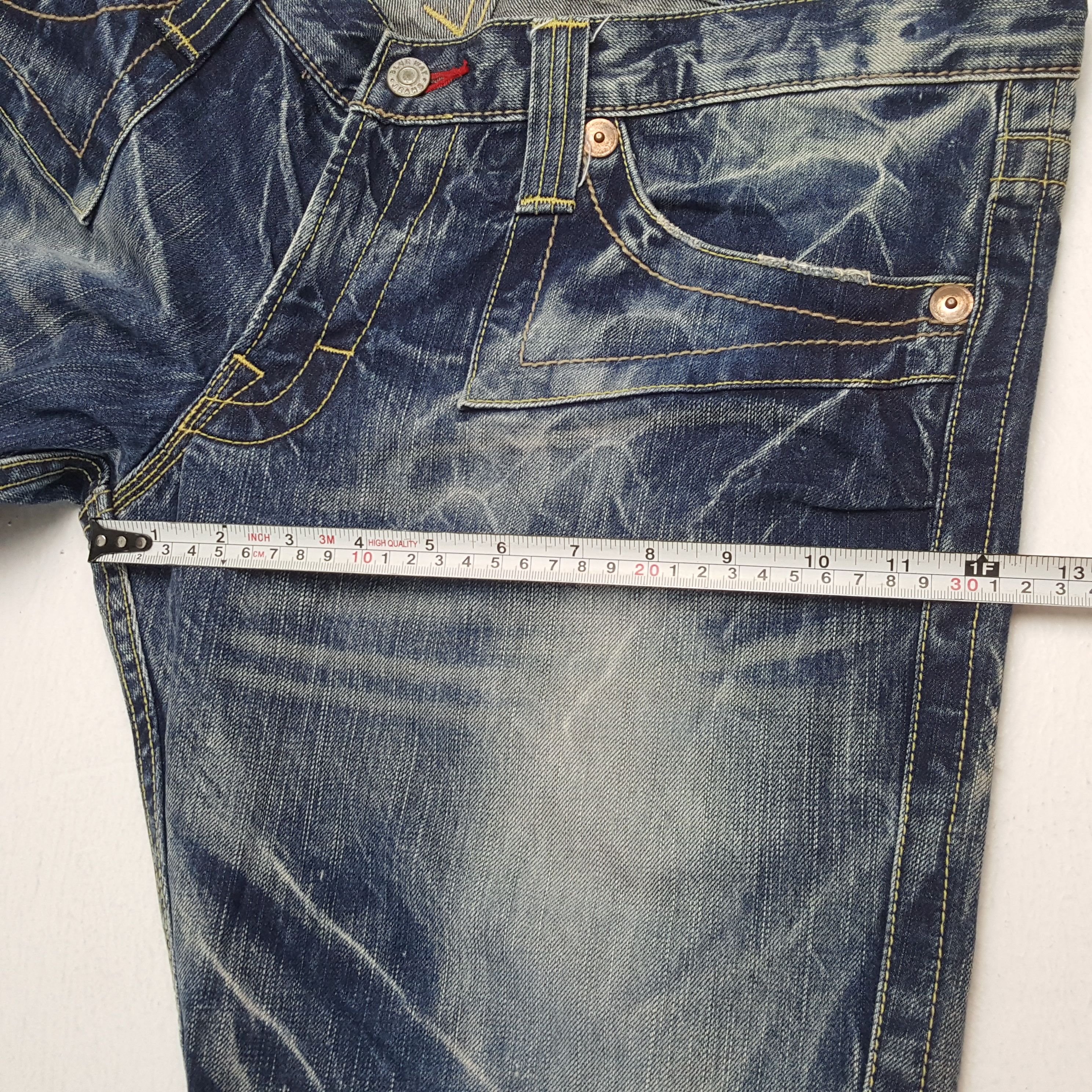 Japanese Brand Blue Way Streetwear Rock Punk Style Jeans Size US 36 / EU 52 - 9 Thumbnail