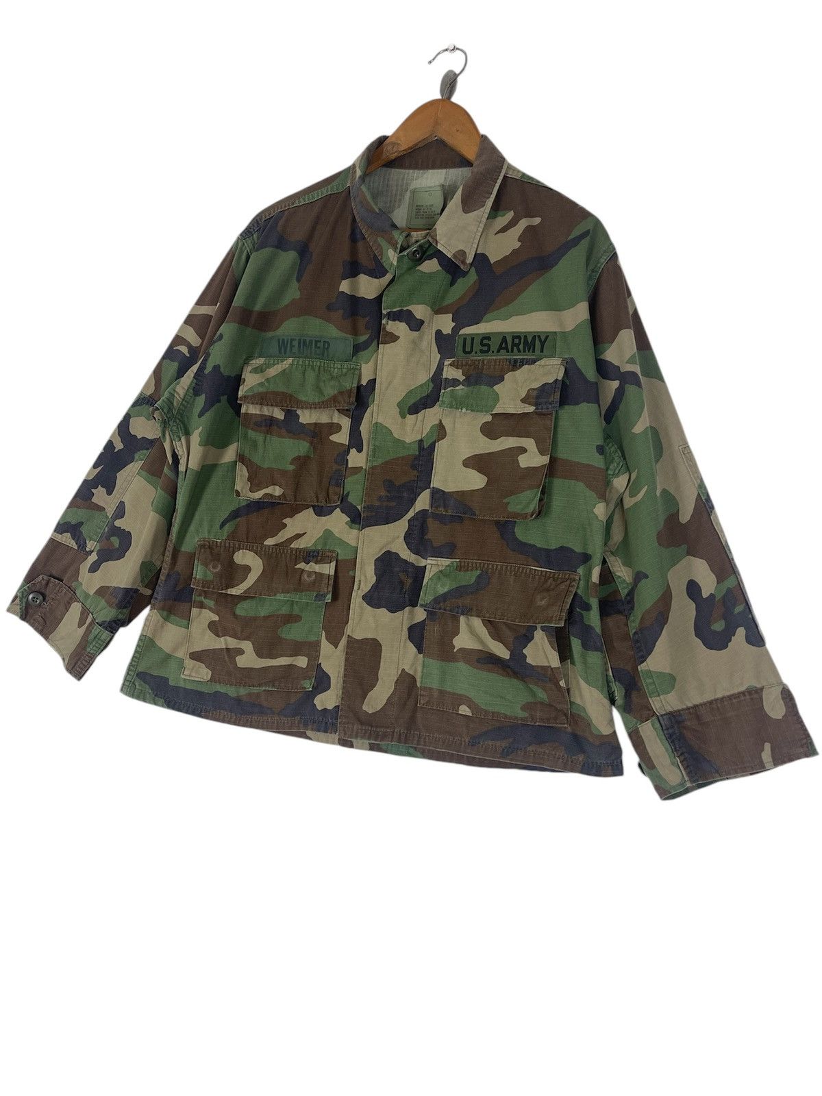 Vintage 80' ARMY NATO MILITARY JACKET Size US M / EU 48-50 / 2 - 3 Thumbnail