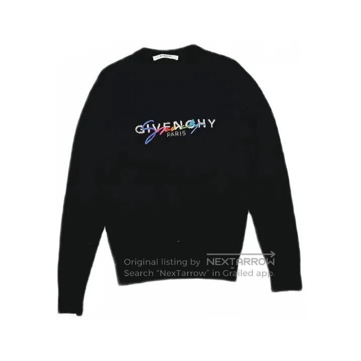 Givenchy Givenchy Men's Letter Logo Wool Sweater. Size US XS / EU 42 / 0 - 1 Thumbnail