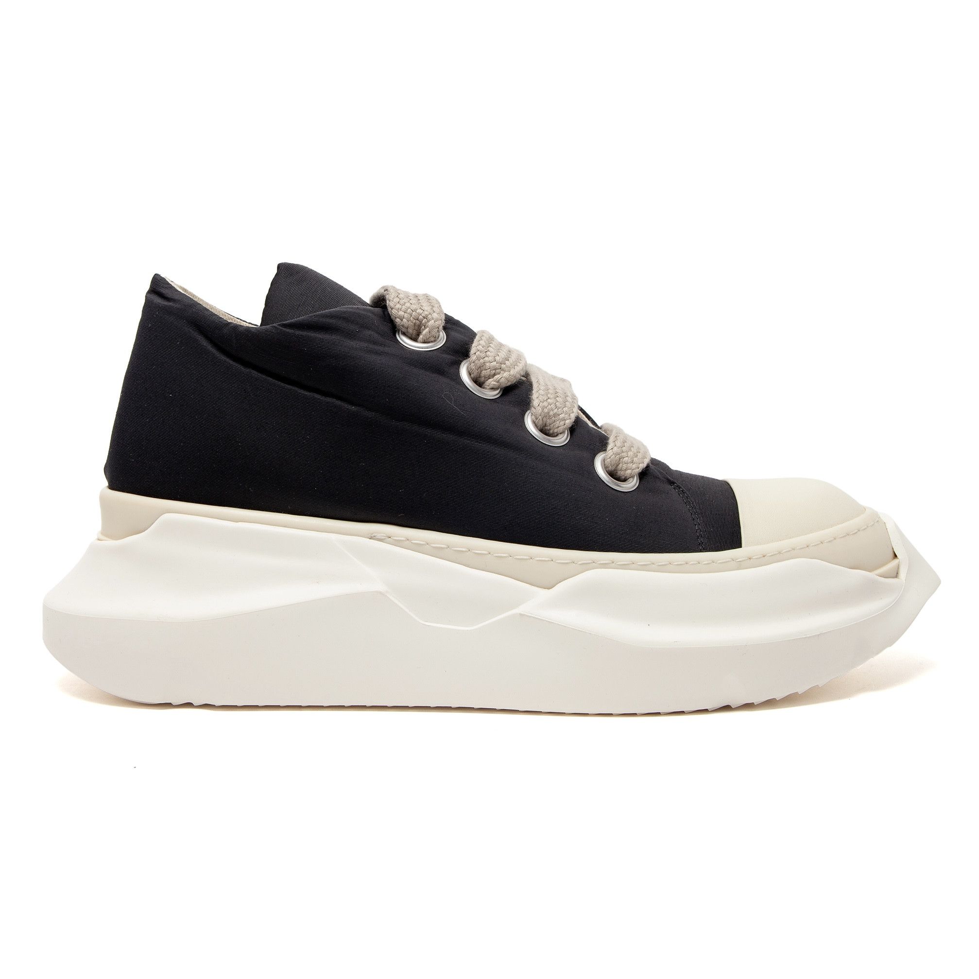 Rick Owens DRKSHDW Porterville Jumbo Laced Abstract Sneaker Low Black Size US 12 / EU 45 - 1 Thumbnail