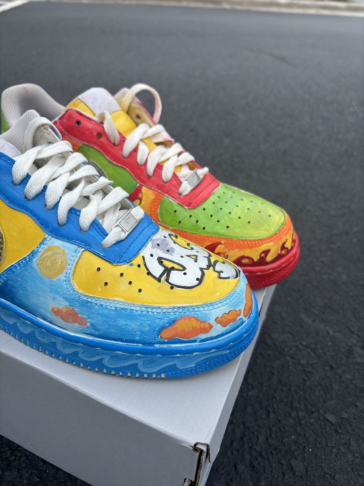 Nike Custom Painted Nike AF1 Size US 10 / EU 43 - 6 Thumbnail
