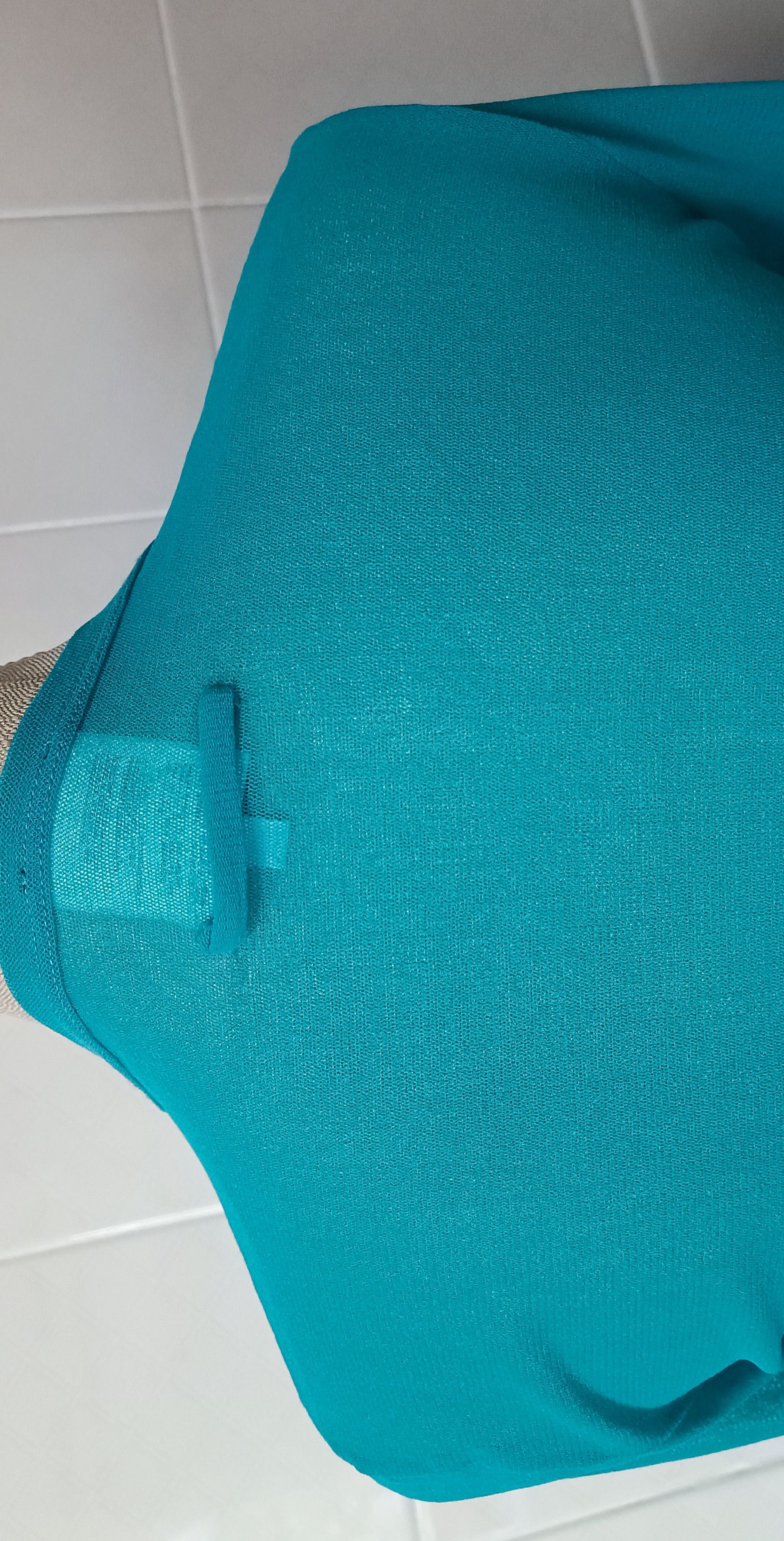 Jean Paul Gaultier 90's - Turquoise mesh cache coeur / top Size L / US 10 / IT 46 - 17 Thumbnail