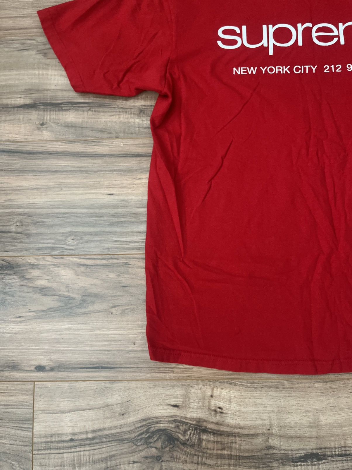 Supreme Supreme NYC Tee Size US L / EU 52-54 / 3 - 9 Thumbnail
