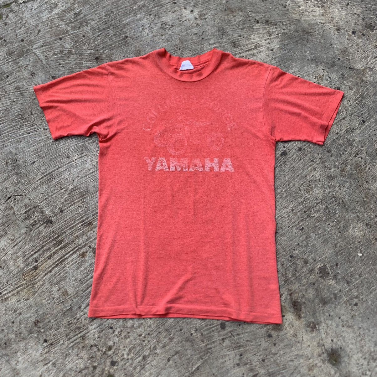 Yamaha Vintage Yamaha Columbia Gorge Thrashed Paper Thin T-Shirt Size US L / EU 52-54 / 3 - 9 Thumbnail