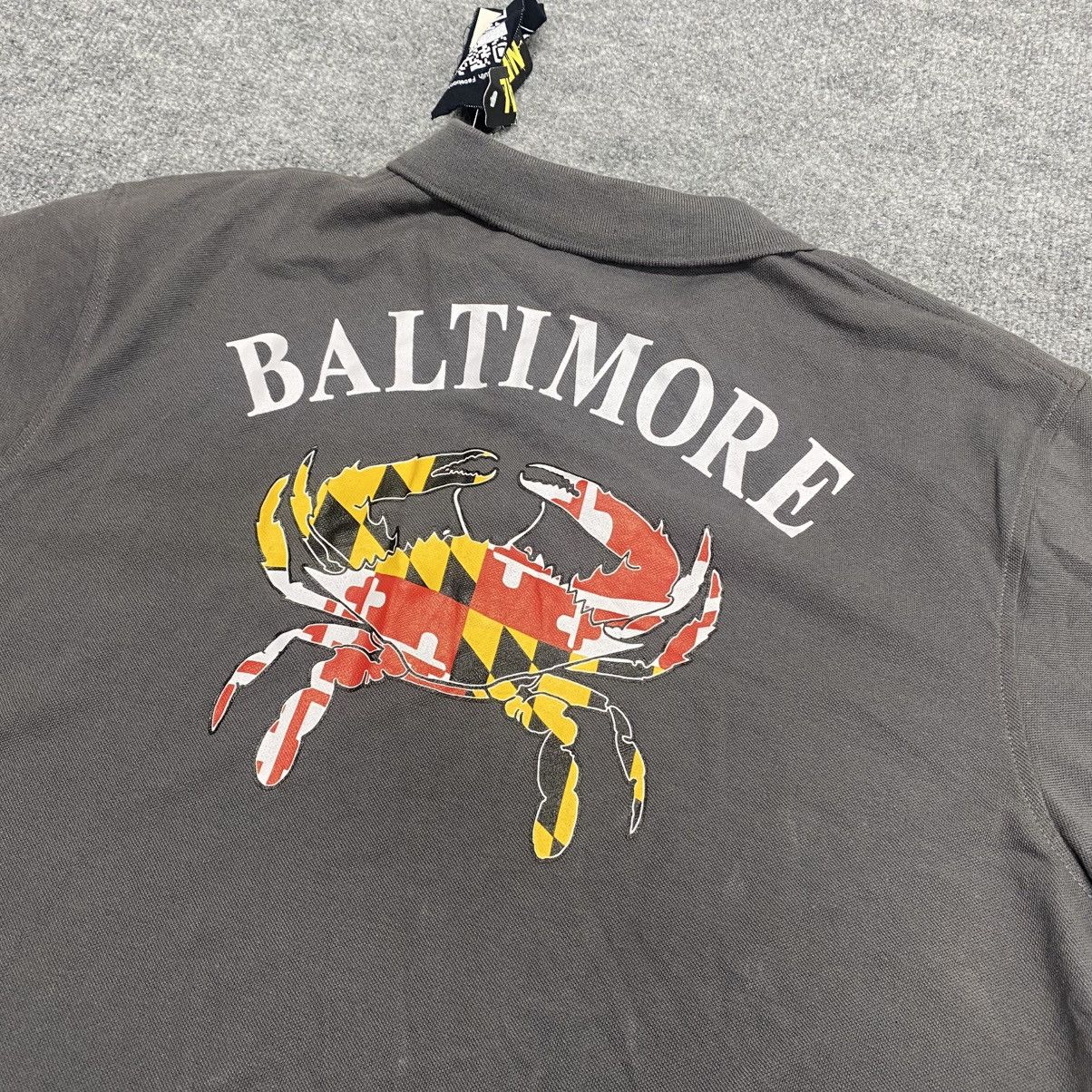 Robin Ruth Robin Ruth Grey Polo Shirt Baltimore MD Size XX-Large Size US XXL / EU 58 / 5 - 8 Thumbnail