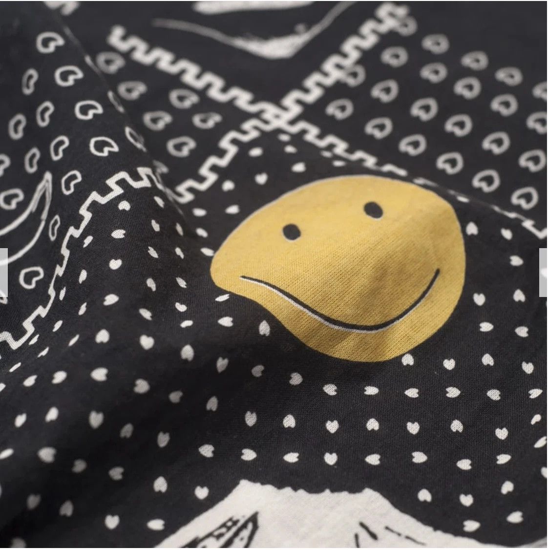 Kapital Kountry Mt. Fuji Bandana Kourtney "Rat band" blue JAPAN Size ONE SIZE - 4 Thumbnail