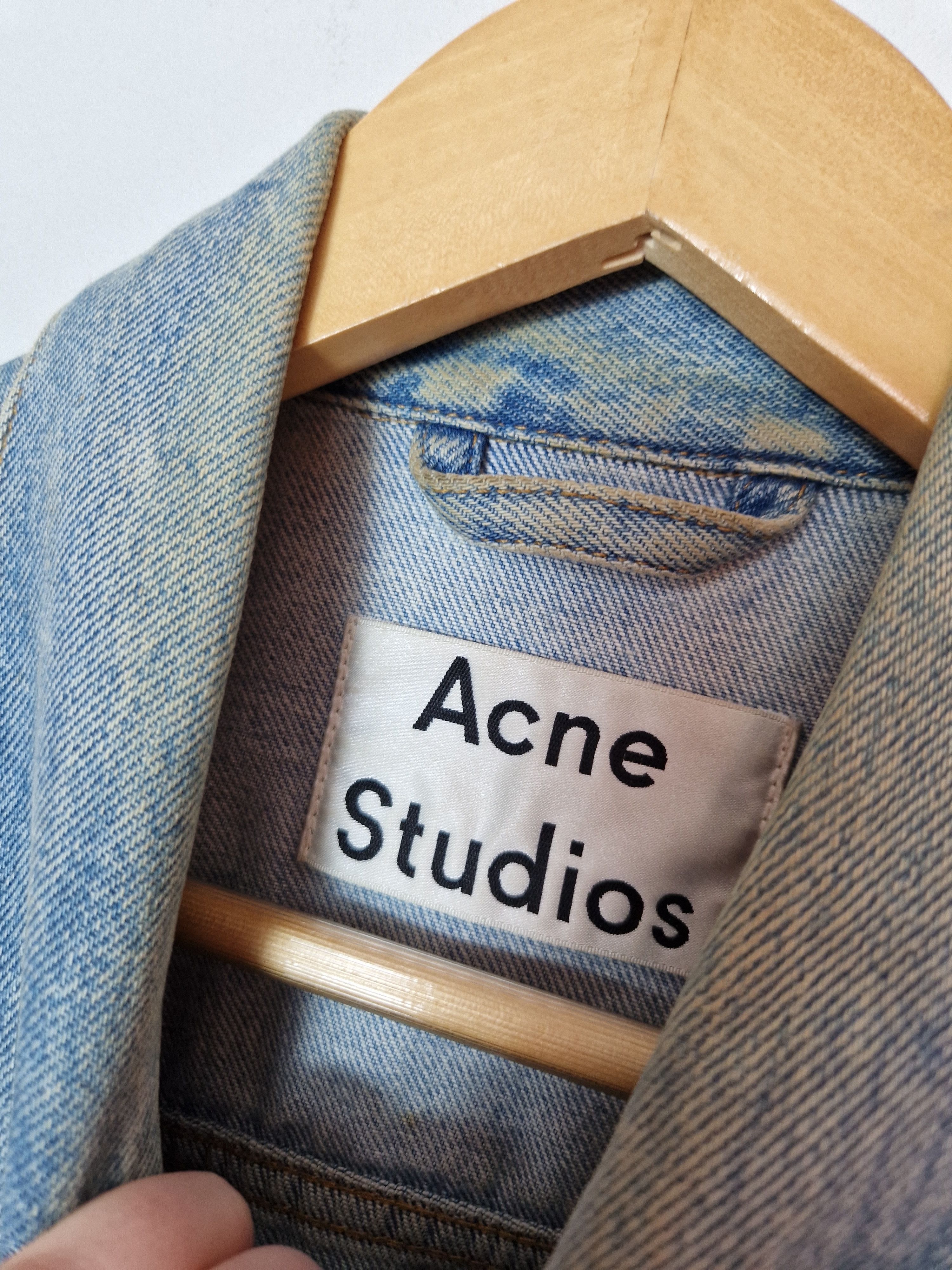 Acne Studios Acne Studios denim jacket Size S / US 4 / IT 40 - 4 Thumbnail