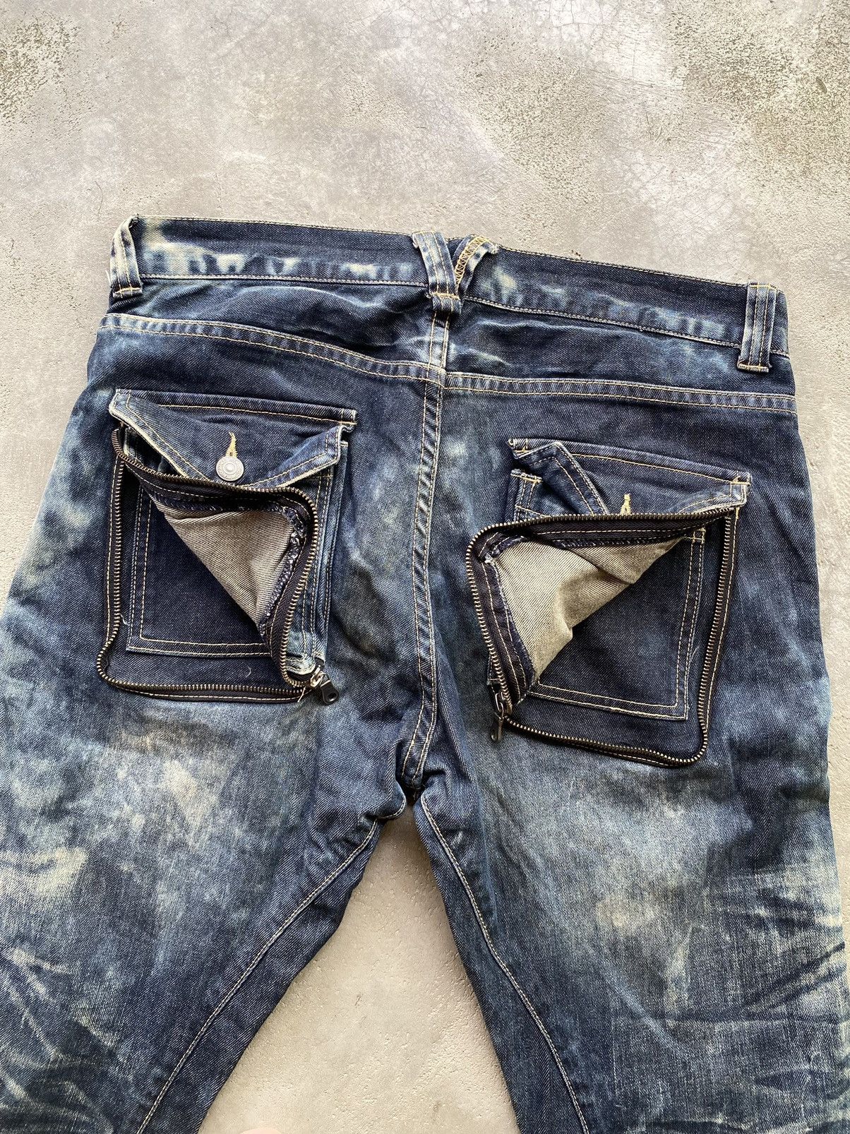 PPFM Vintage PPFM Curve Denim Jeans Size US 32 / EU 48 - 5 Thumbnail