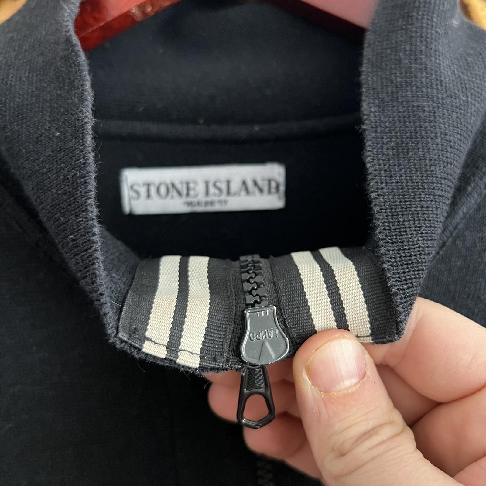 Stone Island VTG 90s Stone Island Designer Quarter Zip Sweatershirt Sz L Size US L / EU 52-54 / 3 - 4 Thumbnail