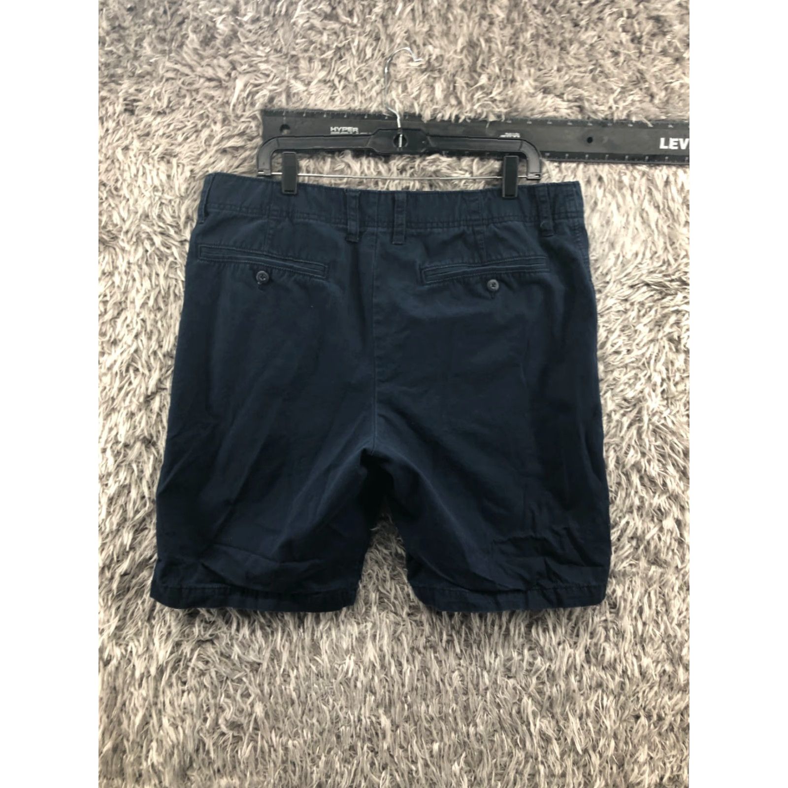 Old Navy Old Navy Chino Shorts Mens Size 36 Mid Rise Dark Wash Blue Size US 36 / EU 52 - 4 Thumbnail