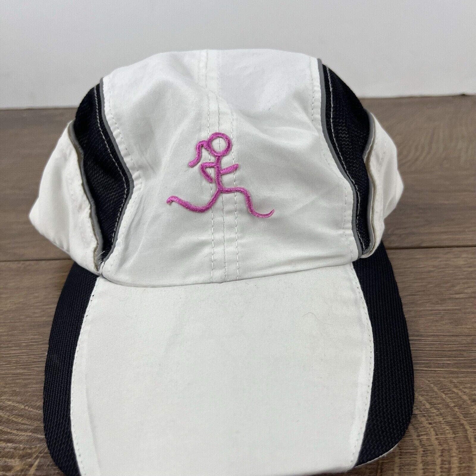 Other Run Hat Running Runners Hat White Cap Hat Adjustable Hat Whi Size ONE SIZE - 7 Thumbnail