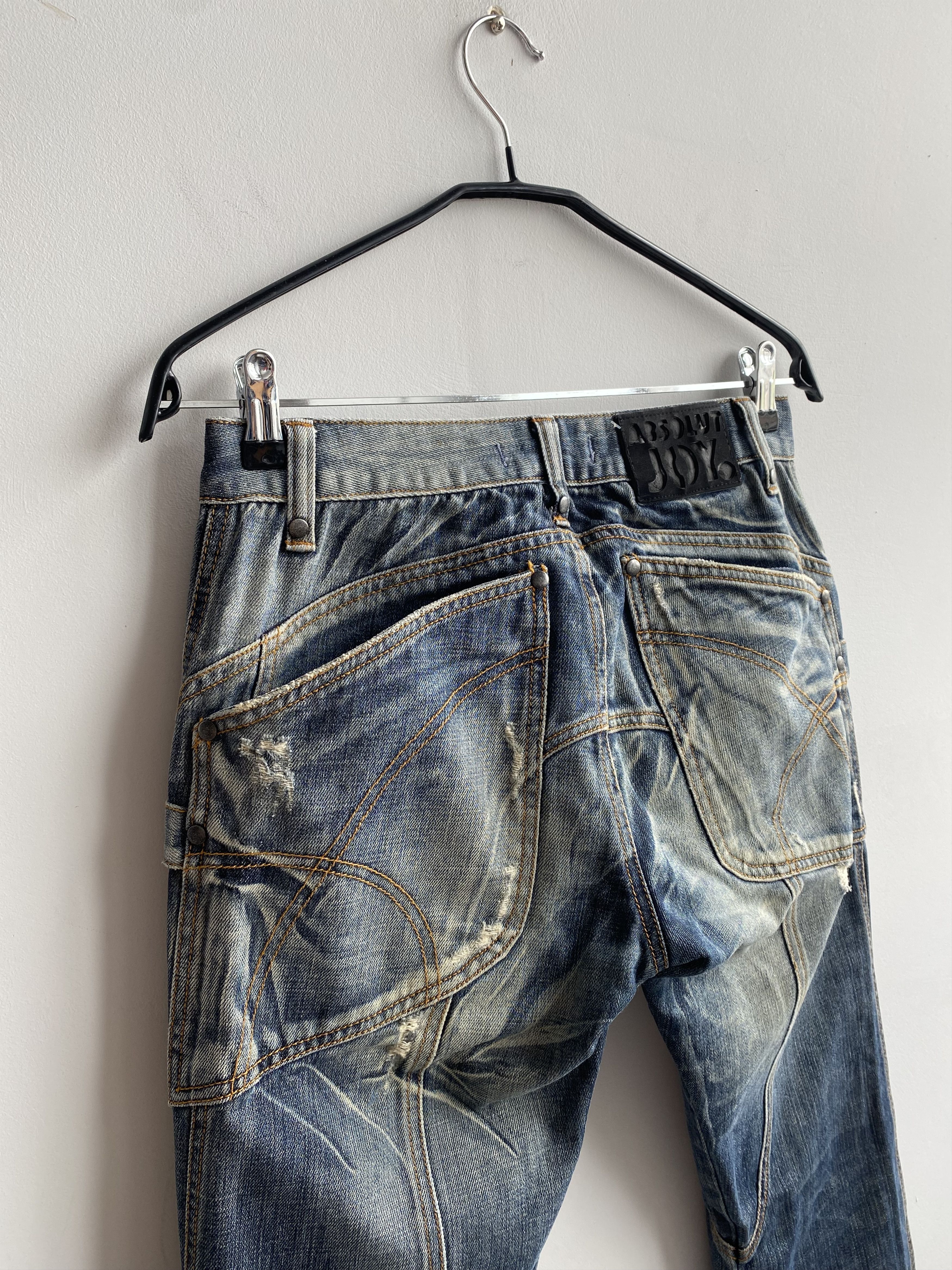 Absolut Joy Vintage Y2K Absolut JOY Damage Jeans Size US 29 - 3 Thumbnail