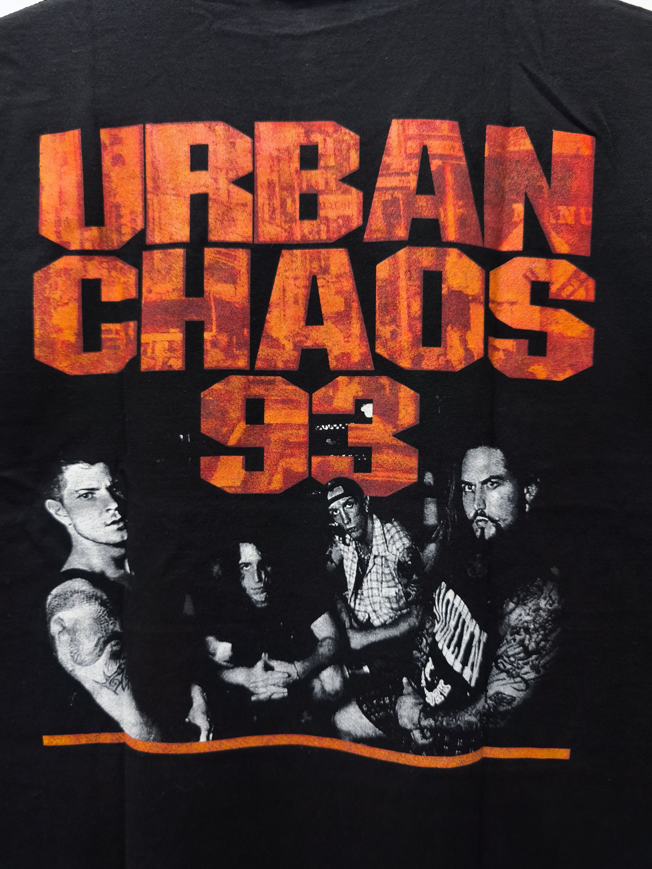 Band Tees Biohazard Urban Chaos '93 Tour T-shirt Size US XL / EU 56 / 4 - 8 Thumbnail