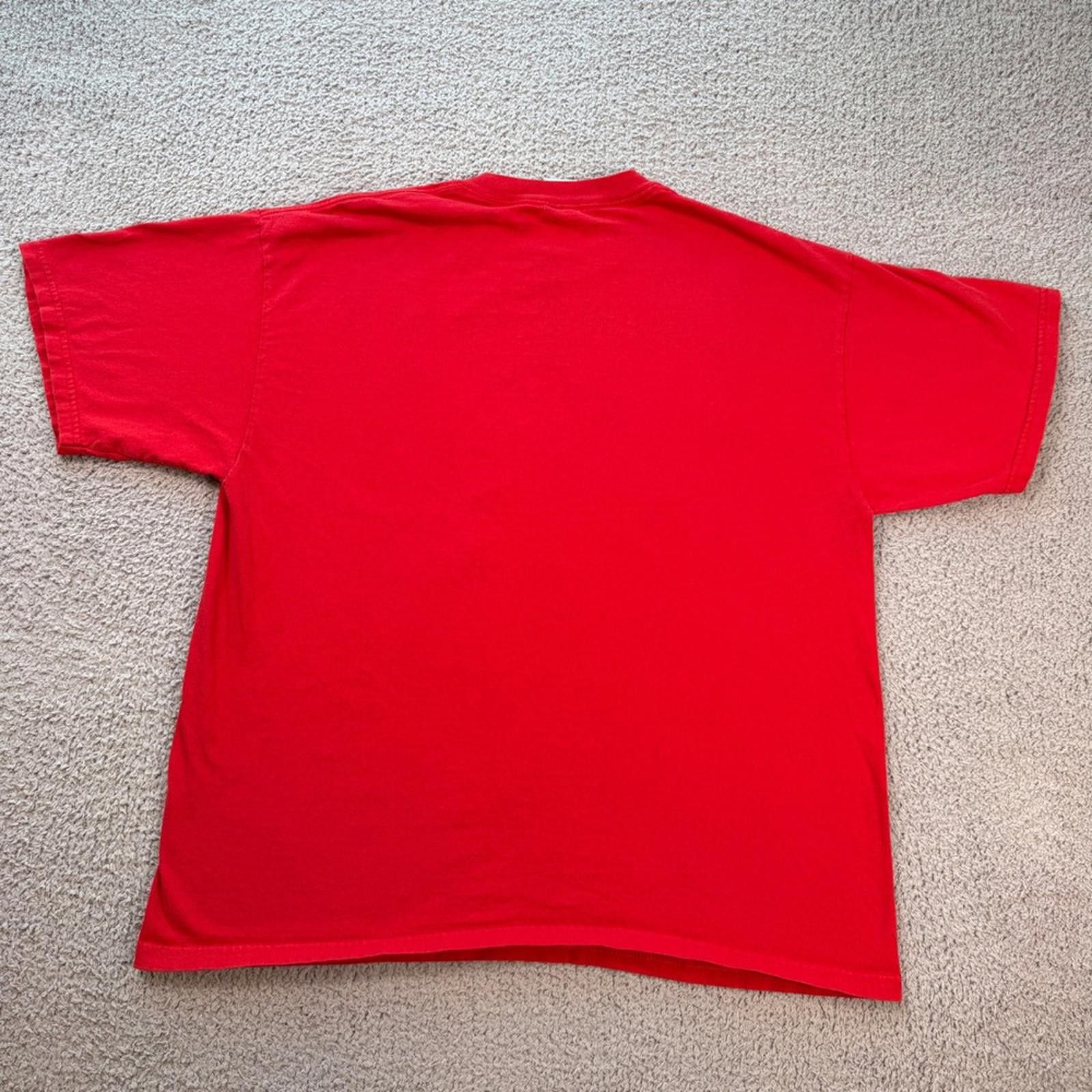 Peanuts Vintage Snoopy Peanuts Patriotic T Shirt XL Red Woodstock Size US XL / EU 56 / 4 - 3 Thumbnail
