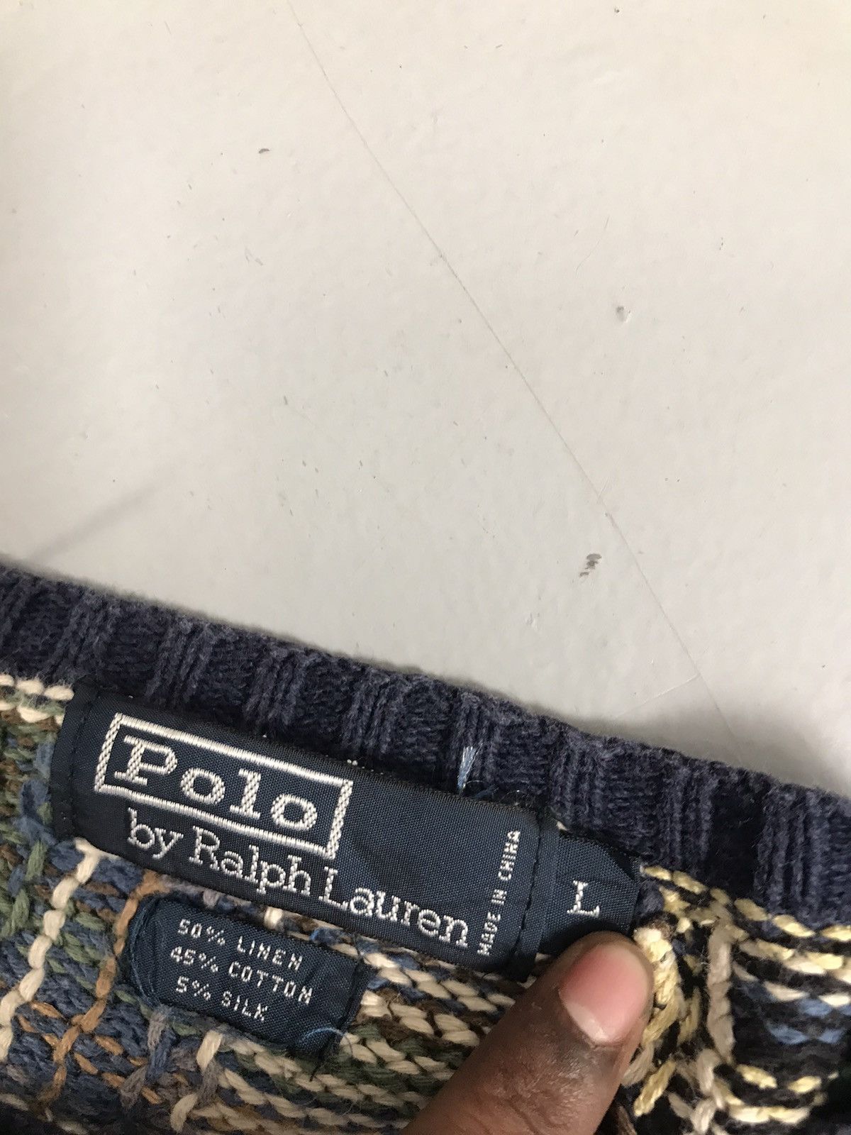Polo Ralph Lauren Vintage polo Ralph Lauren knit sweater Size US L / EU 52-54 / 3 - 4 Thumbnail