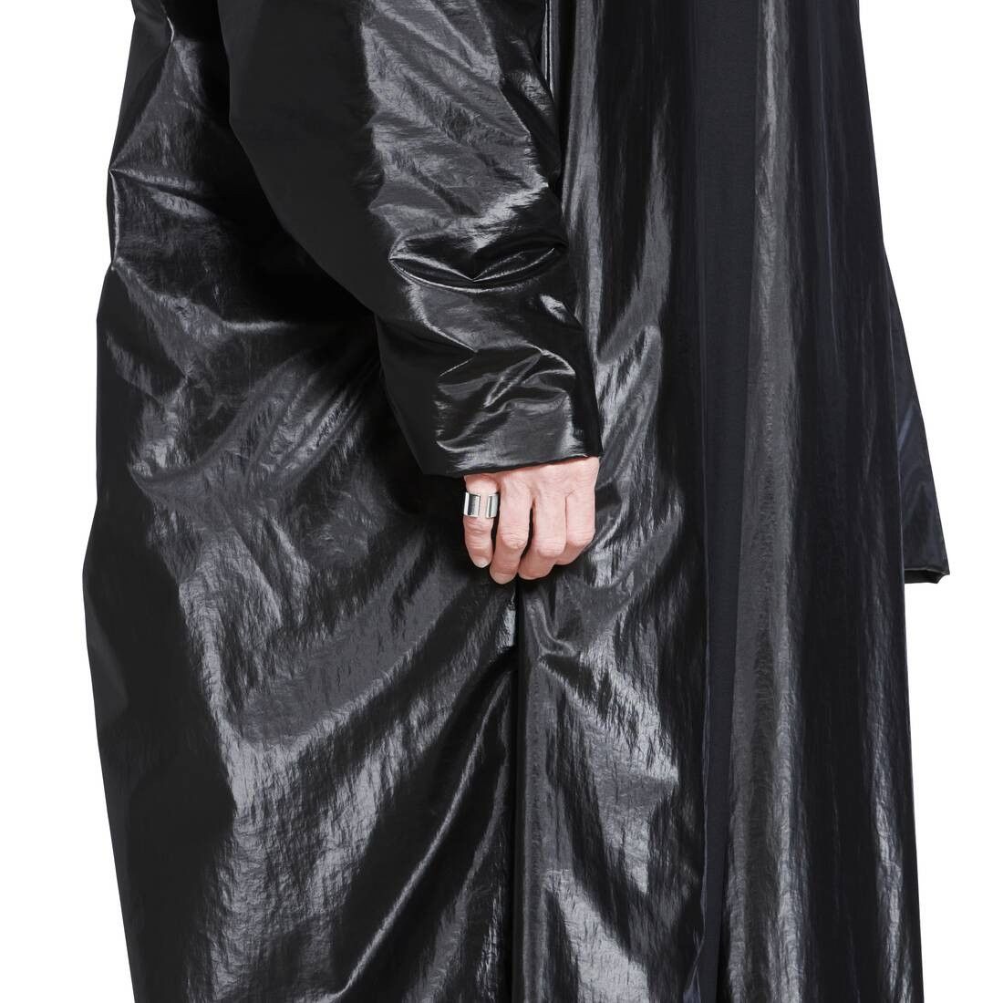 Balenciaga o1bcso1str1125 Size: OS / Garage Ring in Silver Size ONE SIZE - 4 Thumbnail