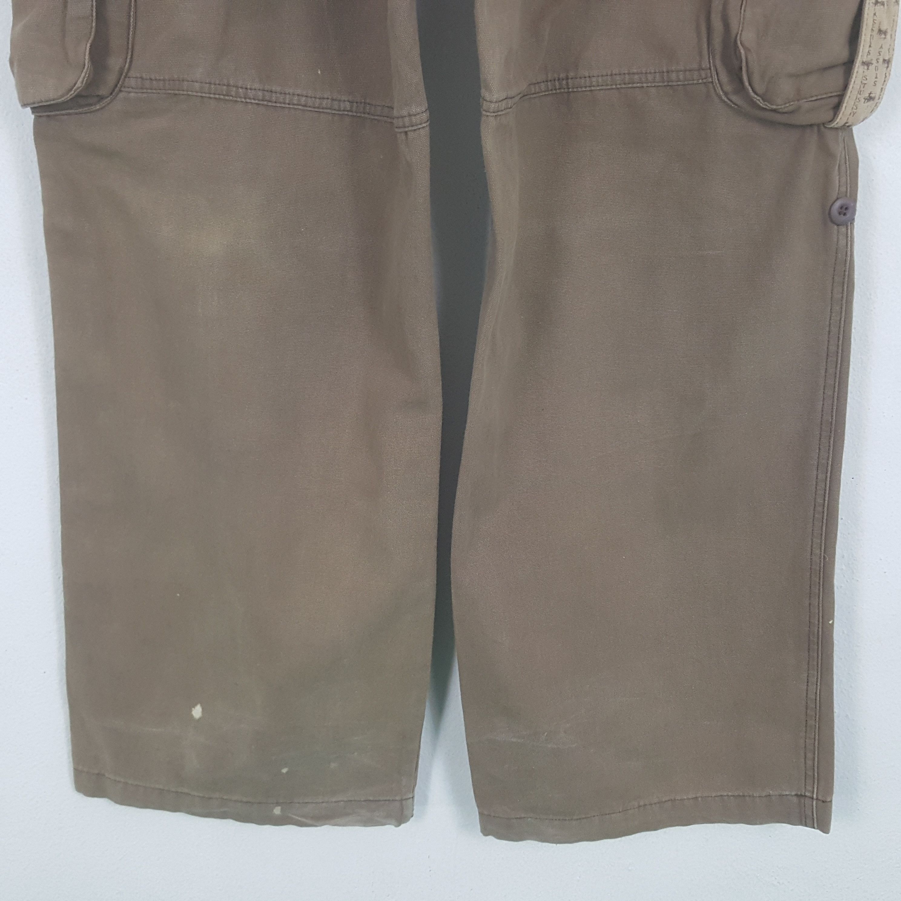 Stussy Vintage Stussy Streetwear Style Cargo Baggy Pants Size US 35 - 6 Thumbnail